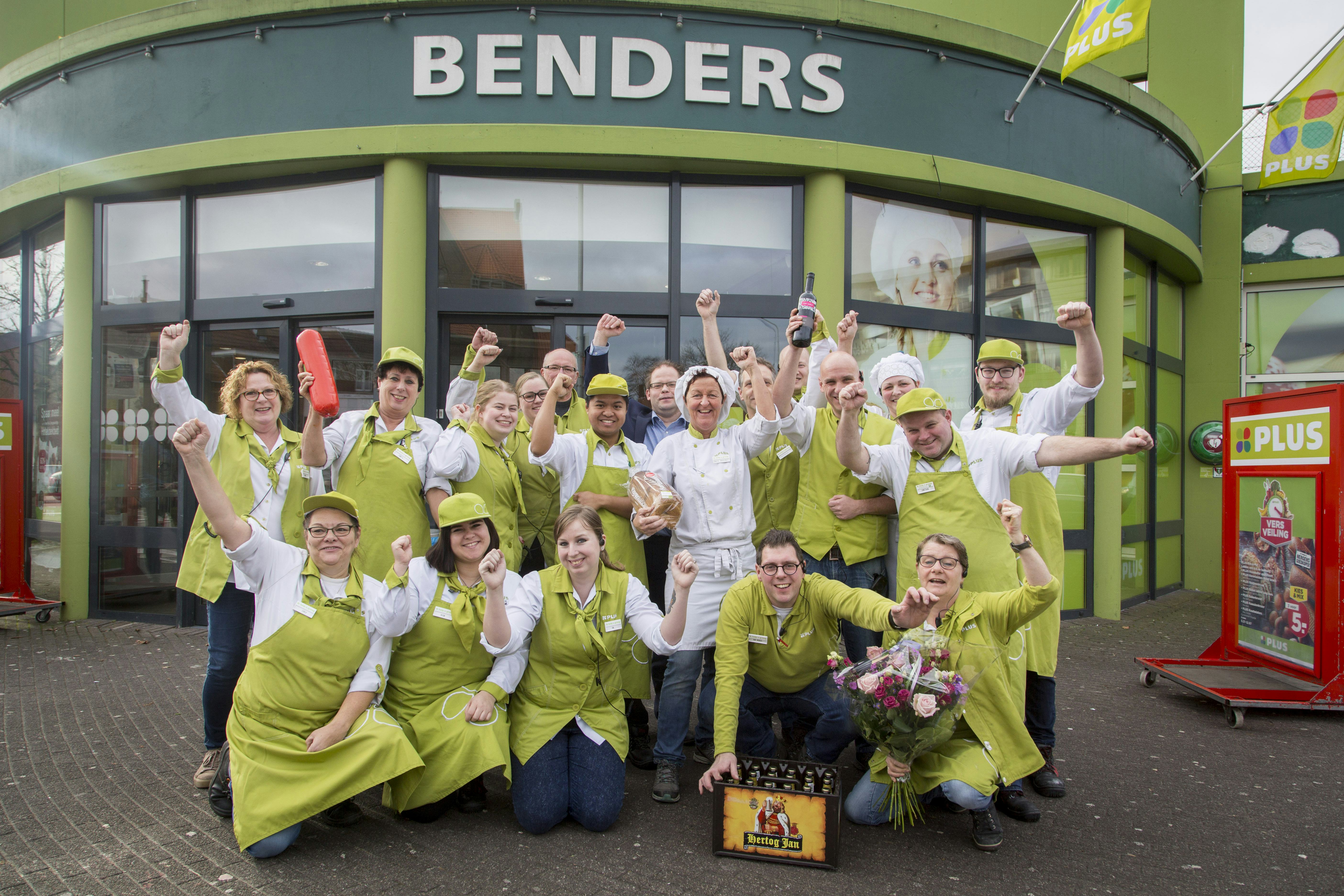 Het team van Plus Benders, voor de zesde keer finalist. Foto: Koos Groenewold