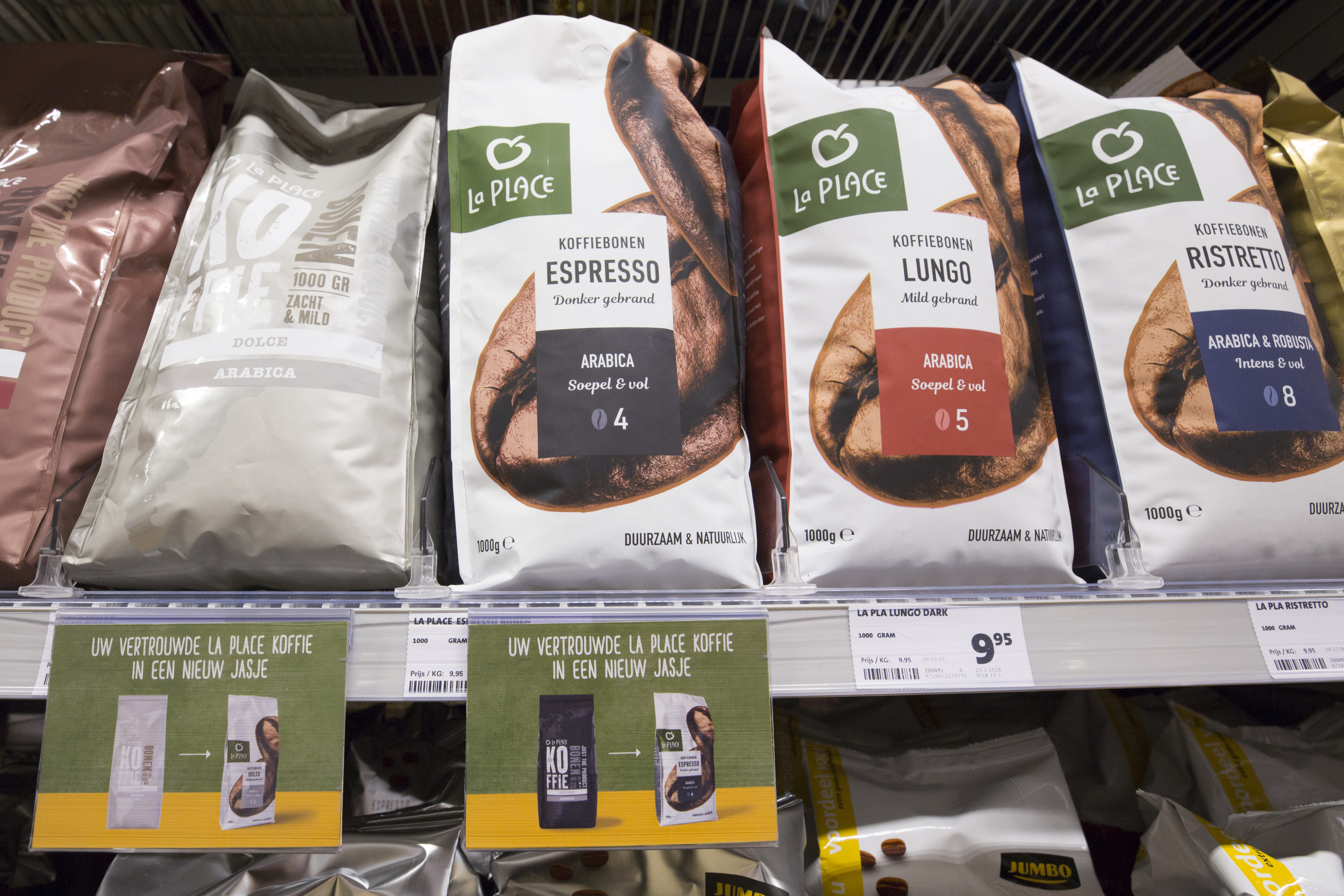 La Place-assortiment bij de Jumbo