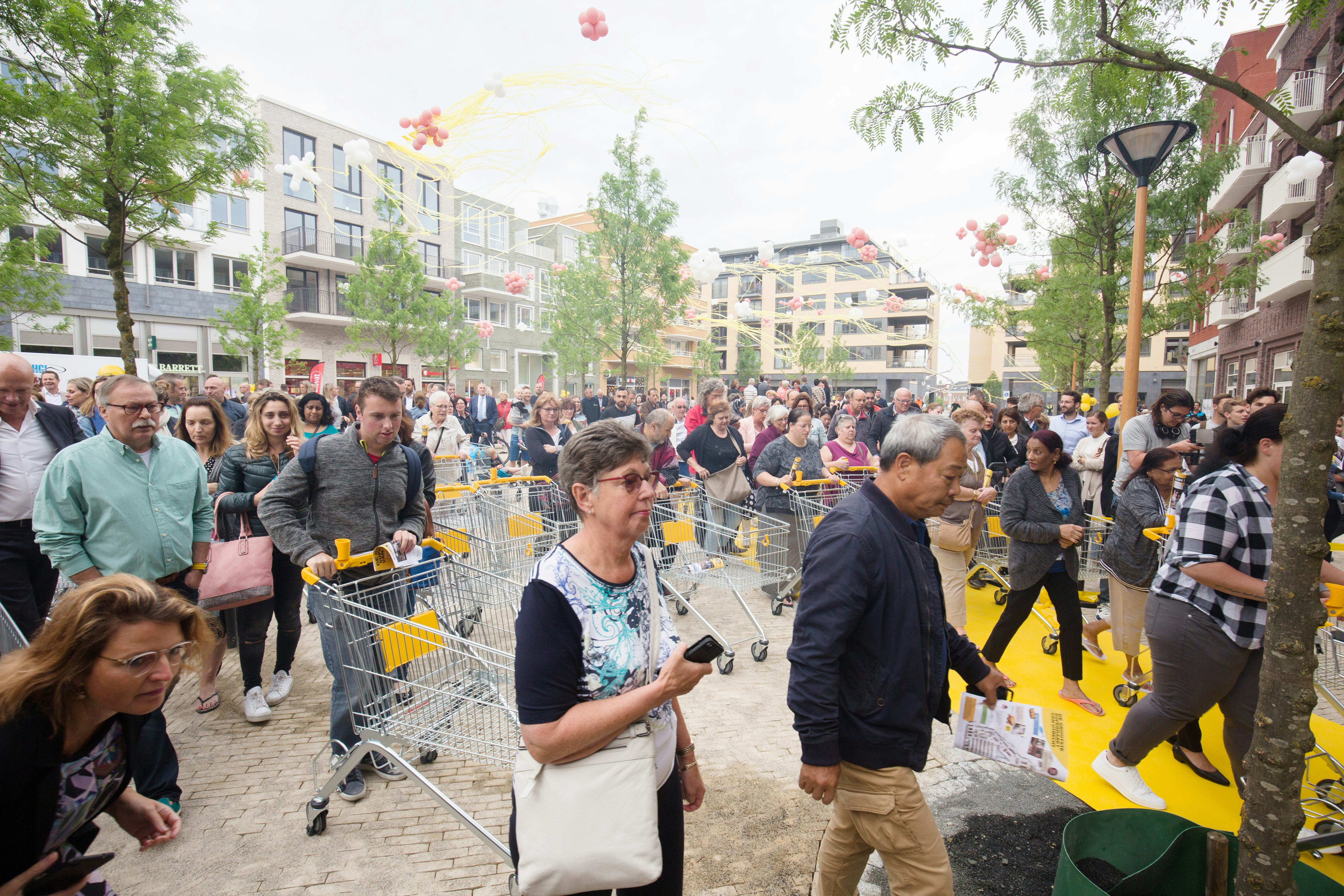 De opening van de Jumbo Foodmarket in Utrecht Leidsche Rijn.