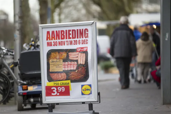 Lidl doet vlees meer in de ban