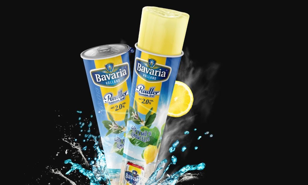 Bavaria introduceerde deze week twee nieuwe varianten alcoholijs.