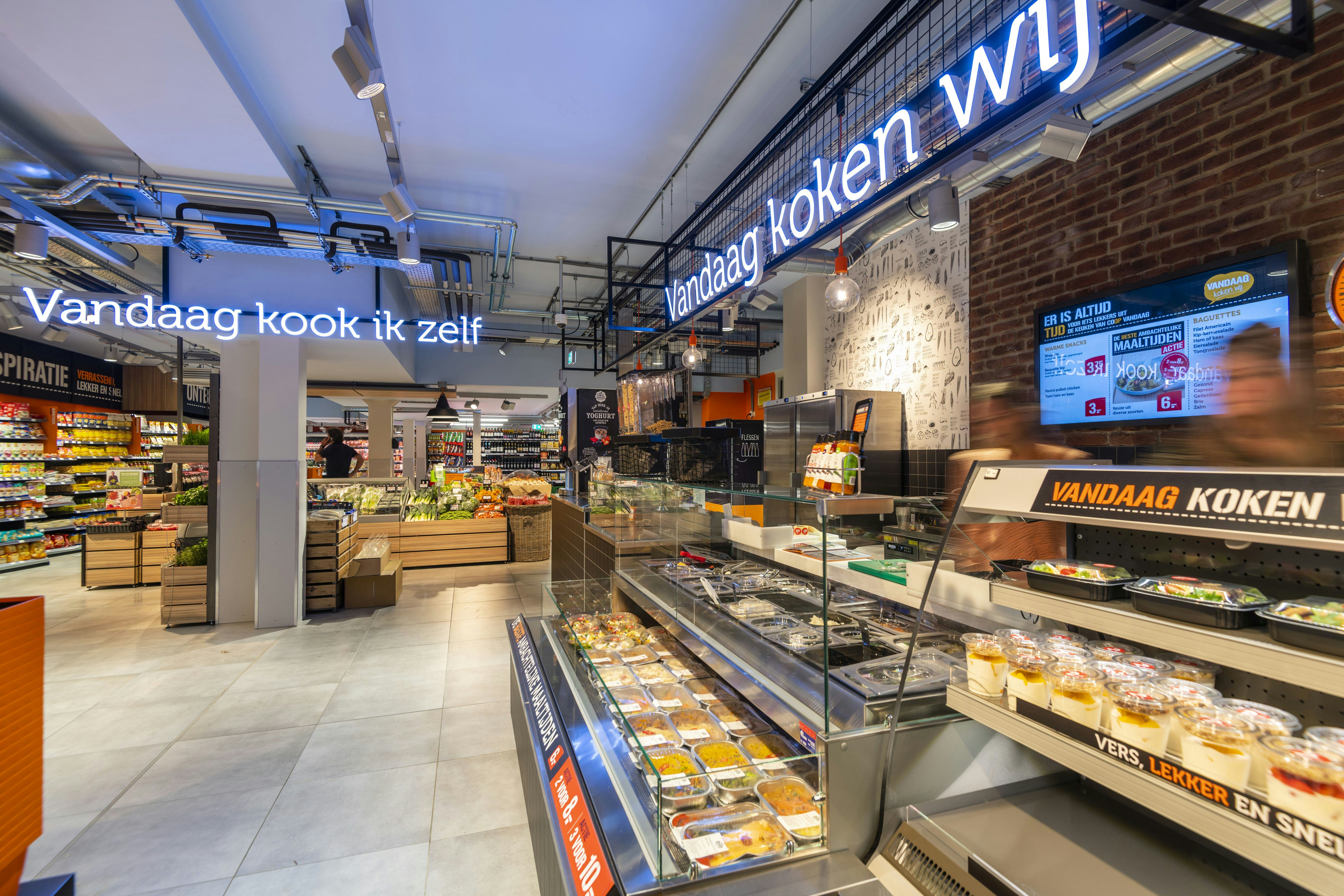 Coop mengt meer groente in vlugklaarvlees