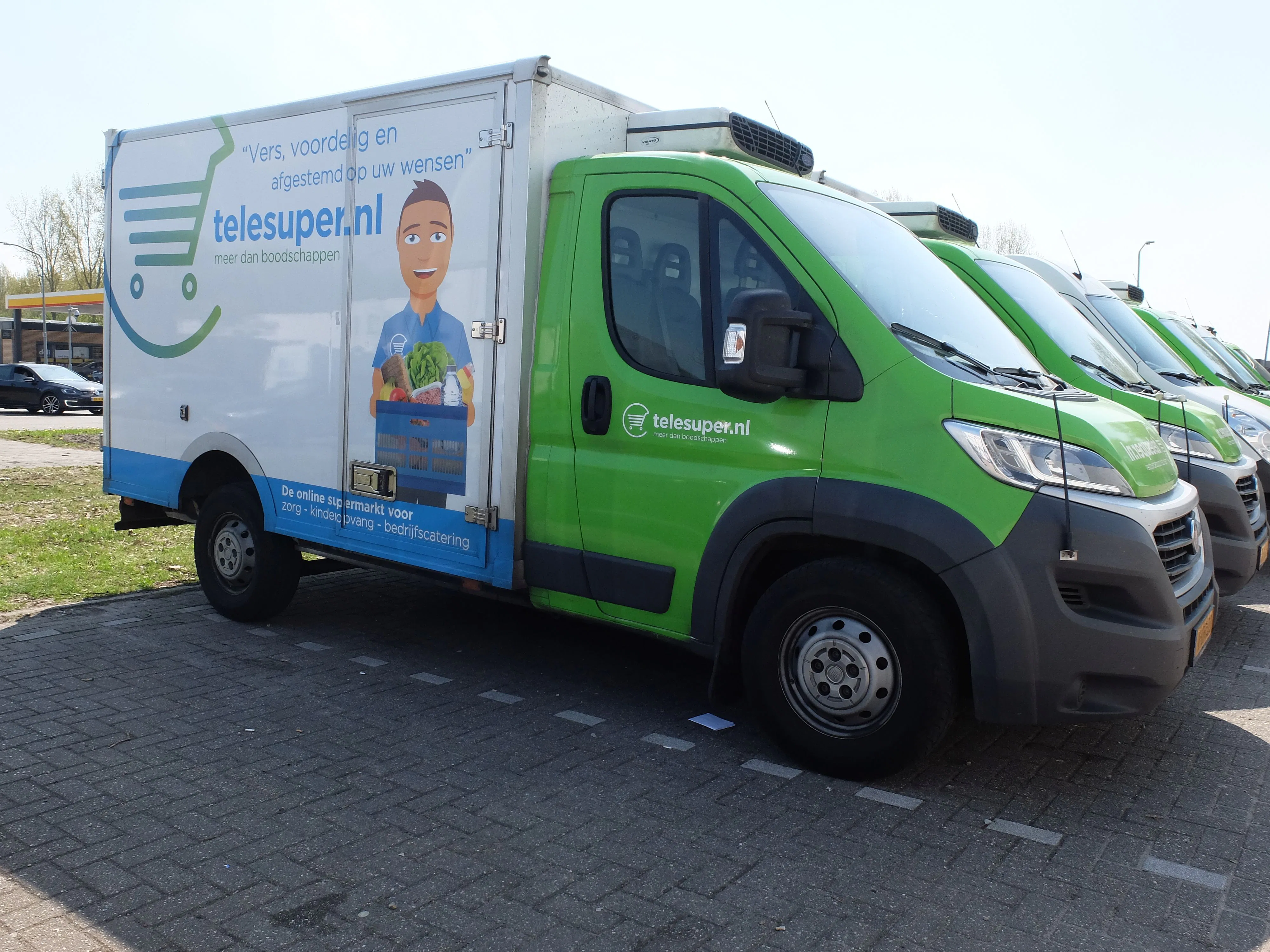 Telesuper bezorgt voor Coop aan particulieren