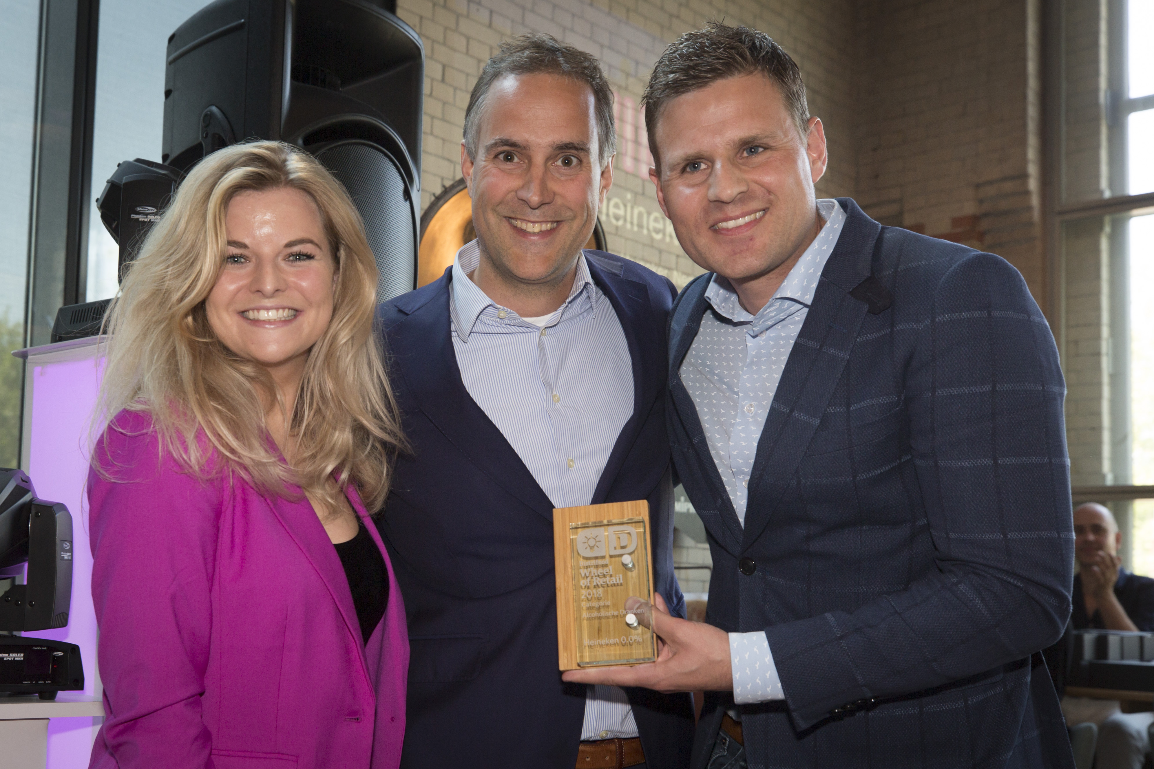 V.l.n.r.: Shopper activation manager trade marketing Milou Hardenbol, account director Bart Wijn en senior customer category development manager Korneel van der Plas.