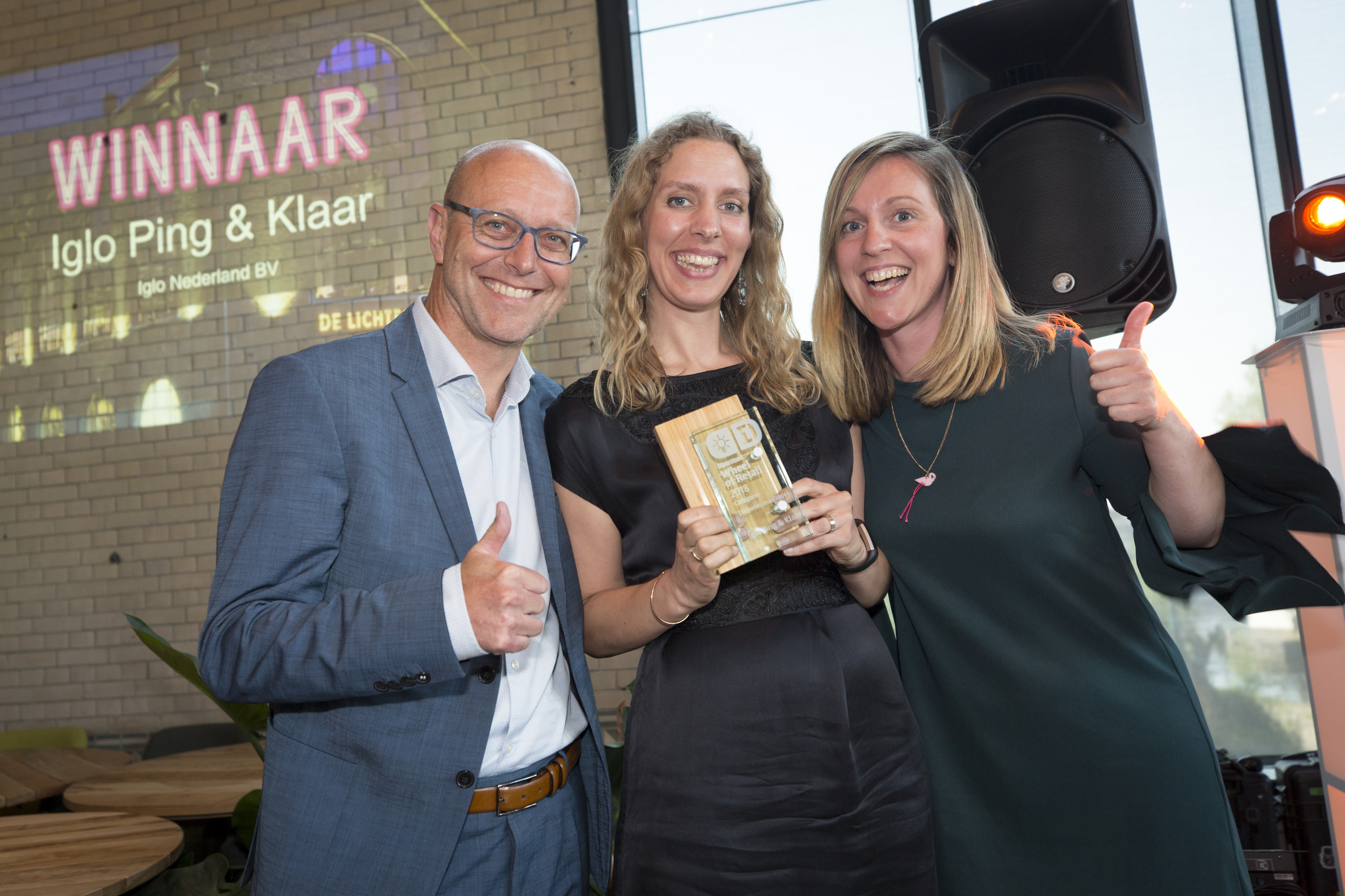 V.l.n.r.: Account group manager Arthur van den Hoven, senior brand manager Laura Schoemaker en marketingmanager Ine Lubbers. 