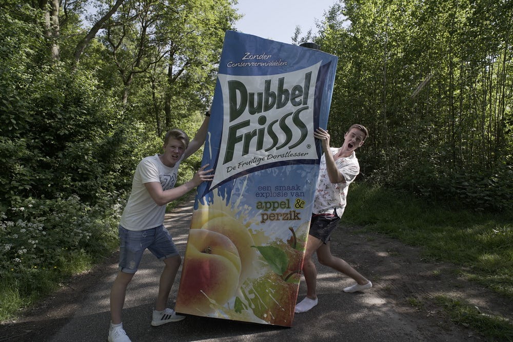 DubbelFrisss gaat los deze zomer op YouTube en Instagram