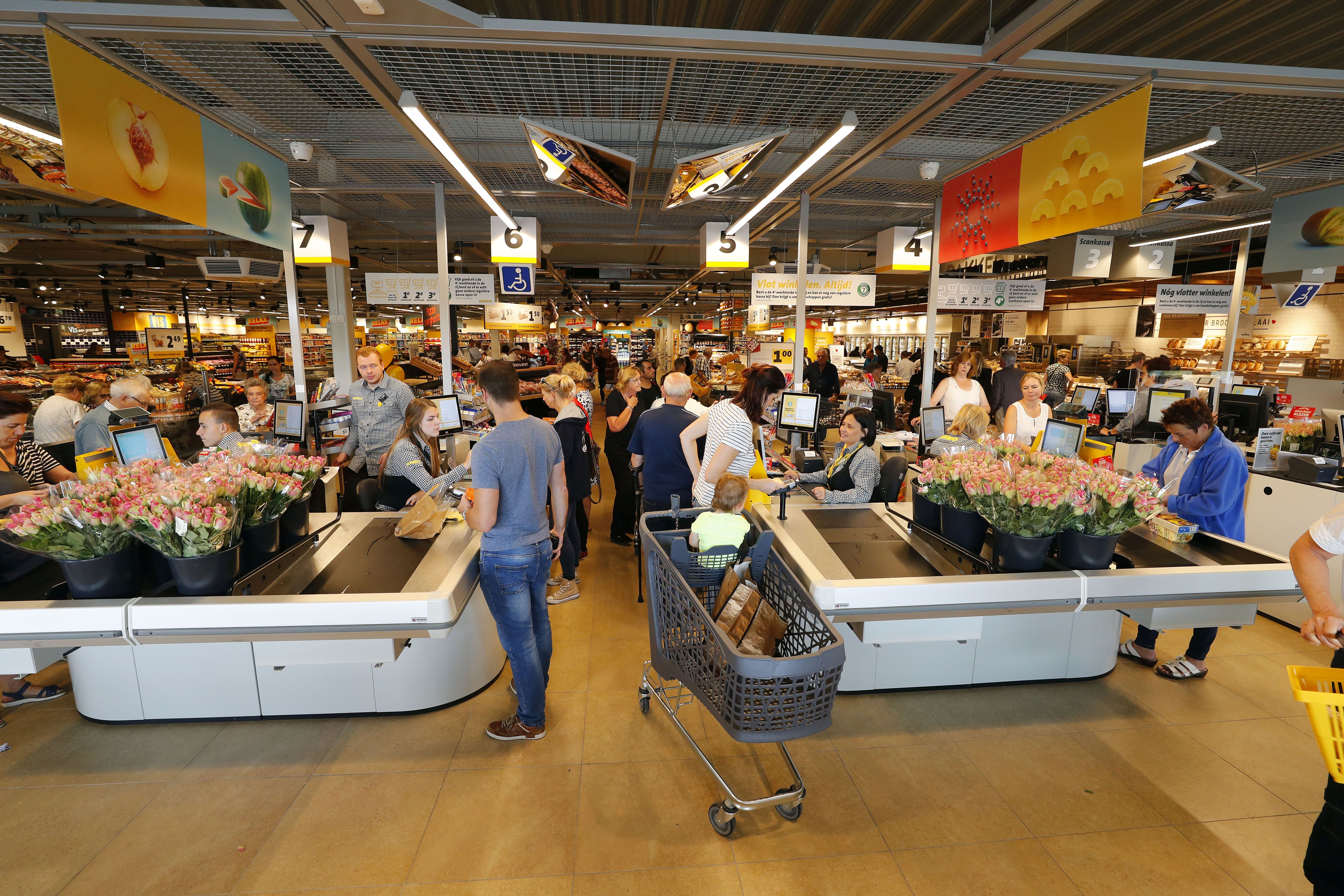 CBS: omzet supers stijgt 3,3 procent in juni