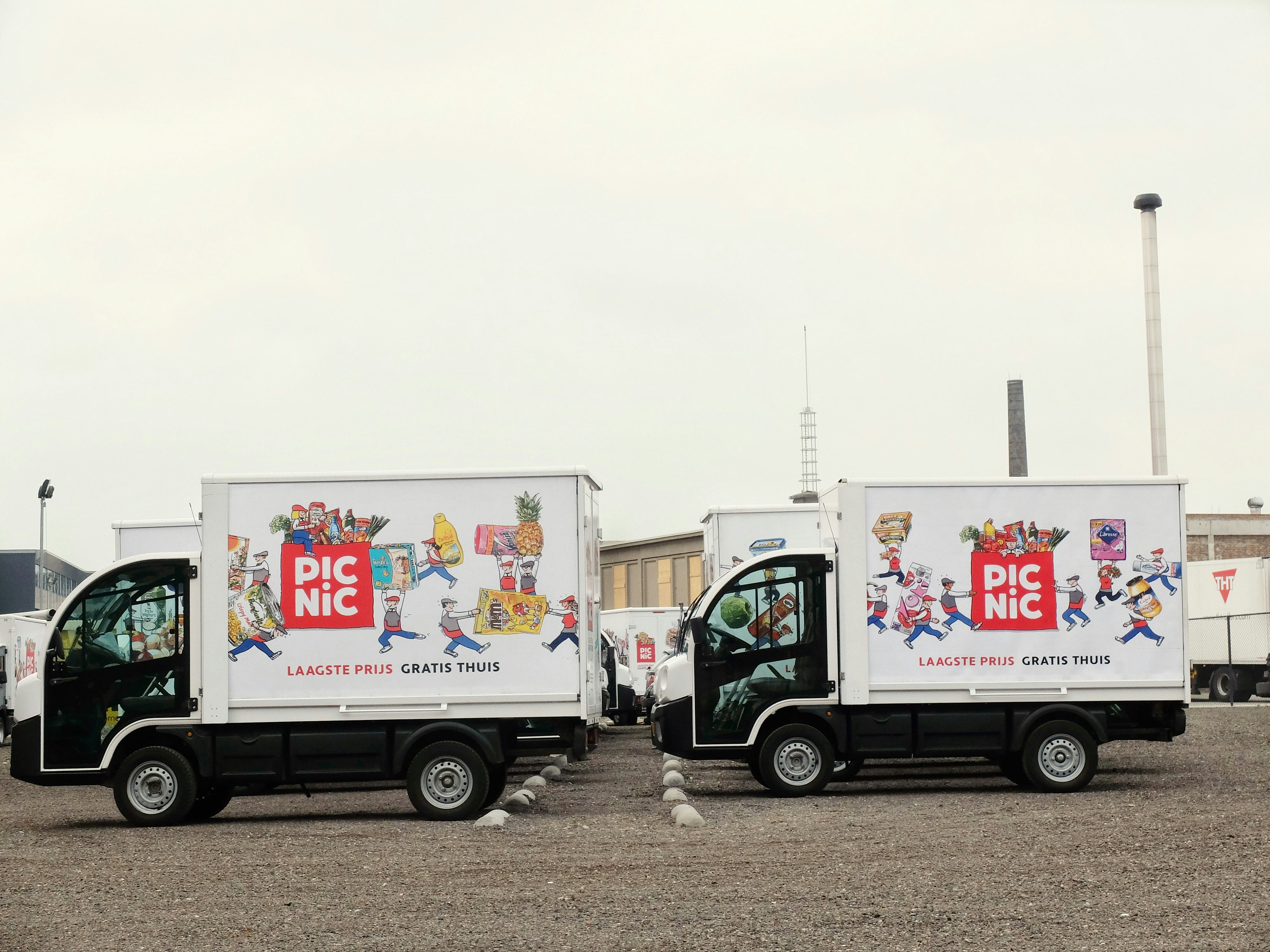 Picnis wagentjes bij dc in Amersfoort