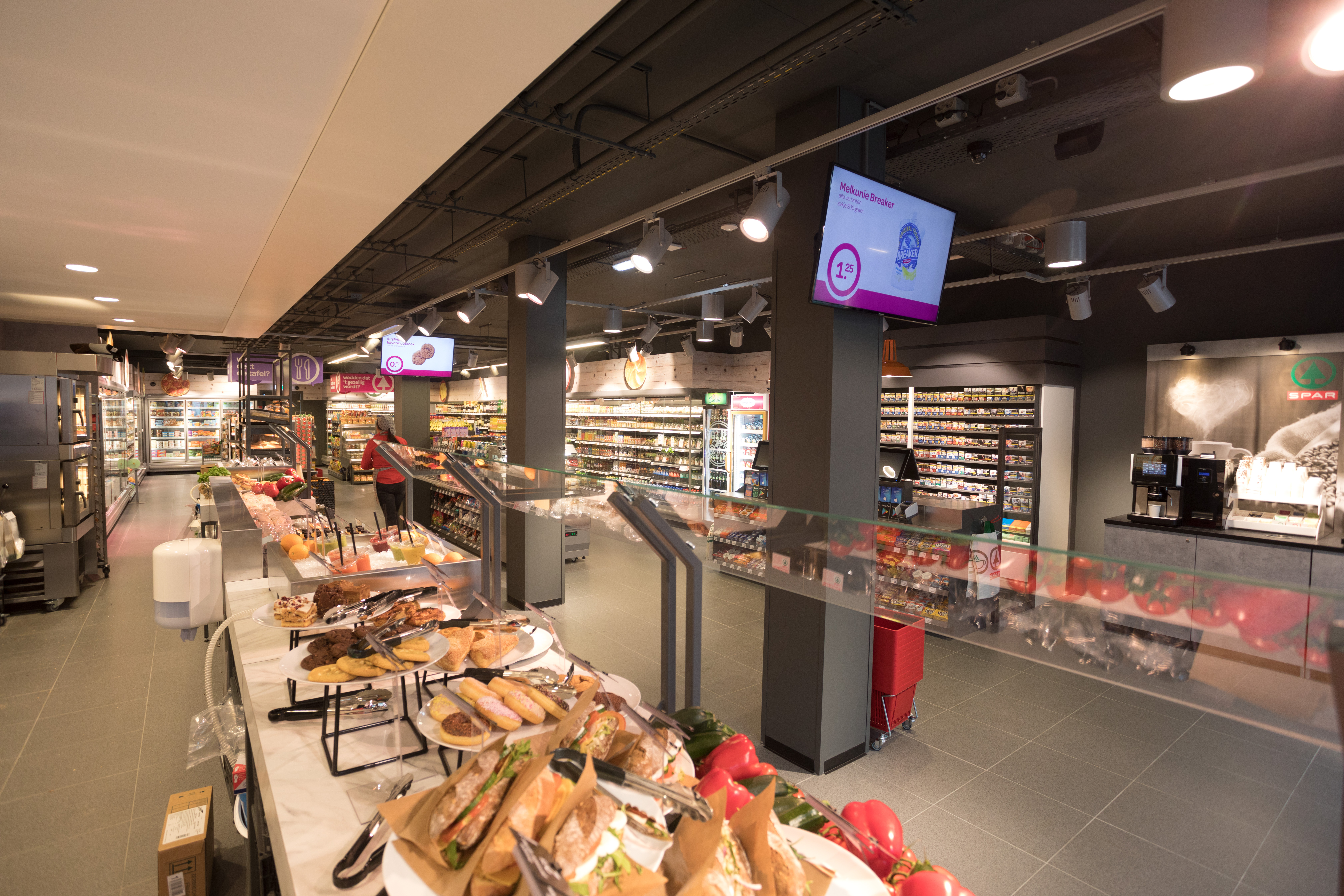 Interieur van Spar City Enschede. Foto: Joris Telders