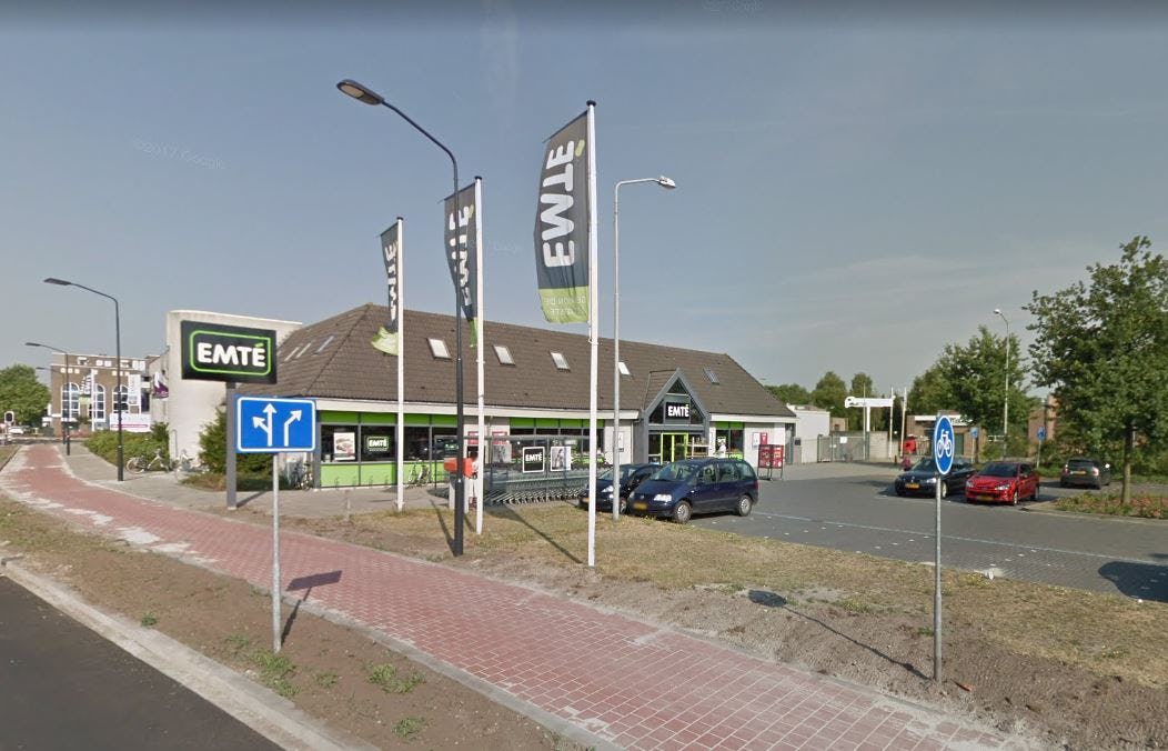 Een foto van een Emté-winkel in Uden. Foto: Google Streetview.