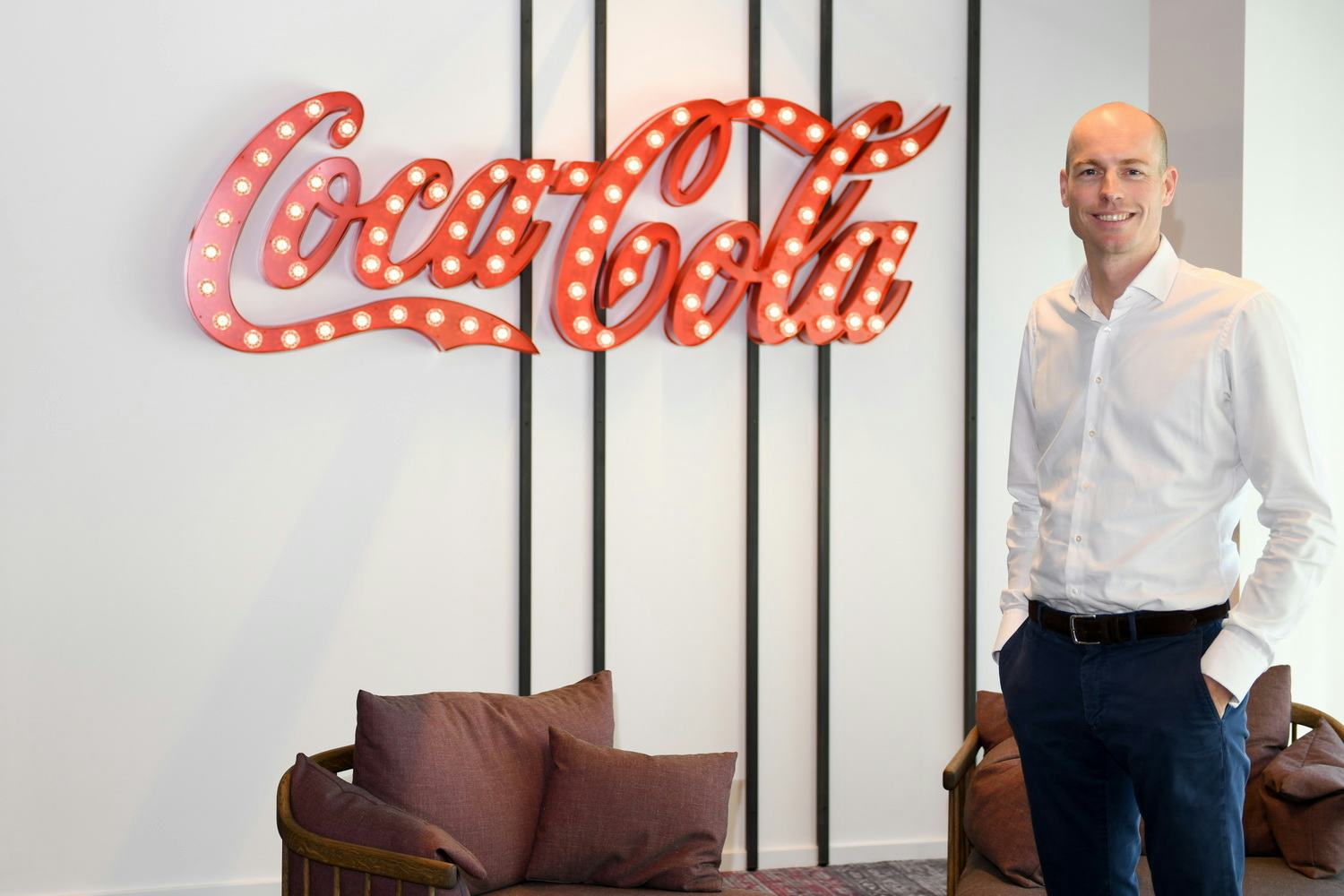 Volgens Jeroen van Vliet is suikerreductie een belangrijk aspect voor zowel Coca-Cola als voor de consument.