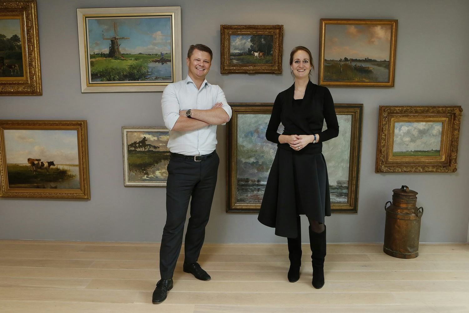 Trade marketing directeur Dieuwer van Staveren (r) en directeur sales & trade marketing Menno Oosterhoff (l).