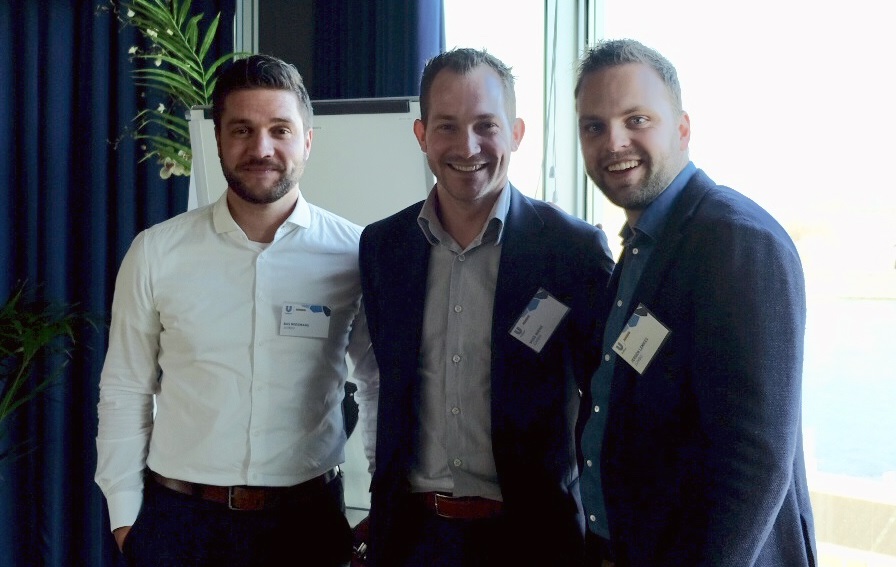 De oprichters van de JOVJ. V.l.n.r.: Bas Wiegmans, Mike Niens en Jeroen Lemkes. Foto: JOVJ