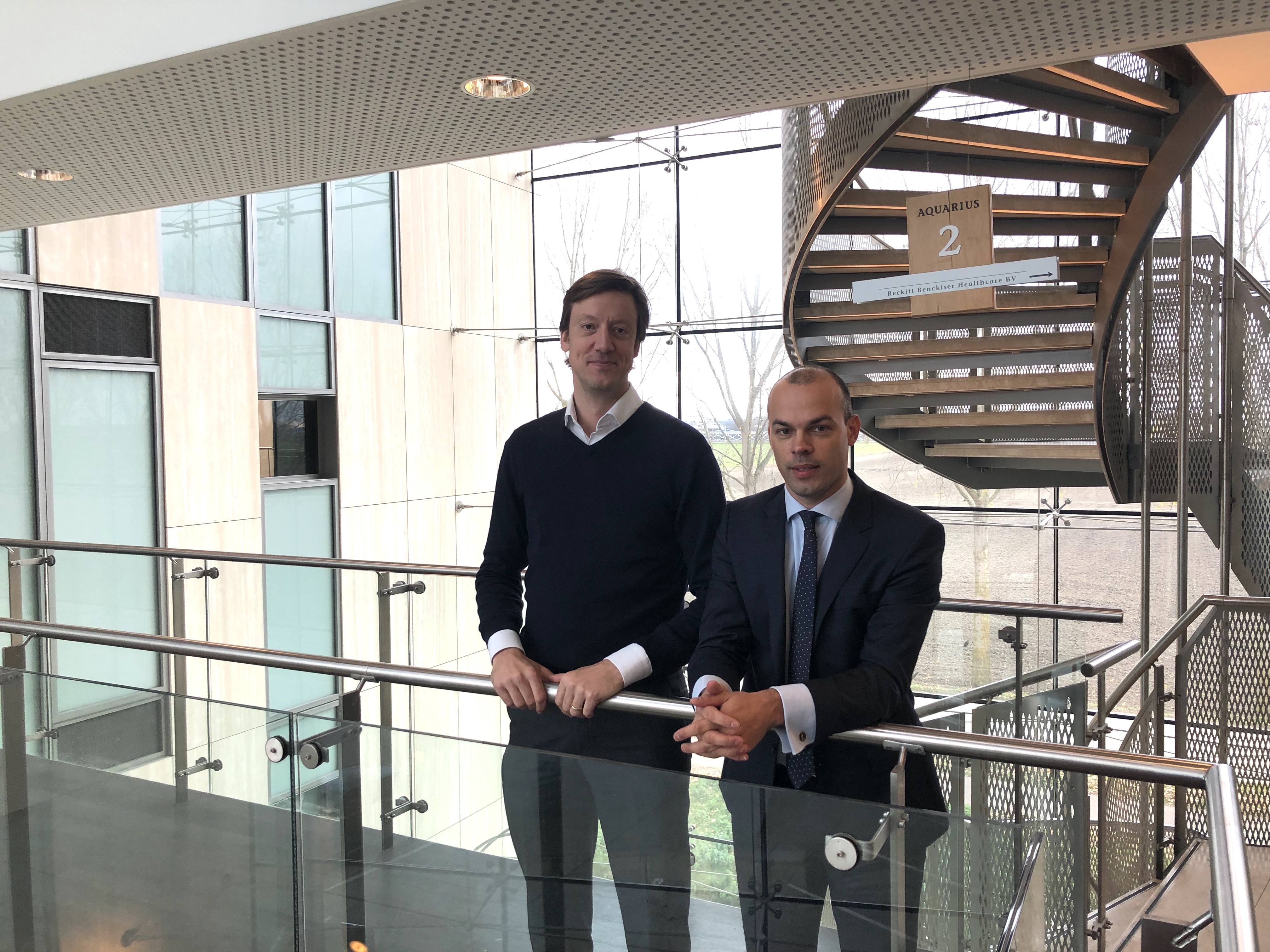 Gijs Krimp en Zev Davidson: ‘We hebben fantastische producten en merken en veel expertise in huis waardoor we heel uitgebalanceerd kunnen werken’.