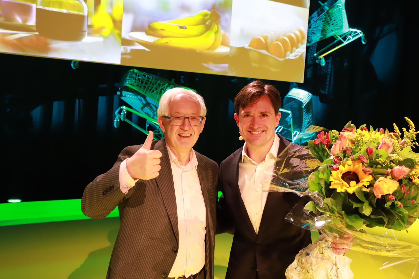 Duncan Hoy in betere tijden. Onder zijn leiding werd Plus verschillende keren uitgeroepen tot winnaar van zowel het GfK Zomer- en Kerstrapport als het MVO-rapport. Foto: Distrifood