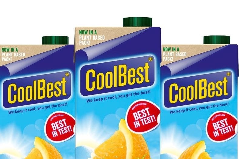 CoolBest in plant-based verpakking met nieuw jasje