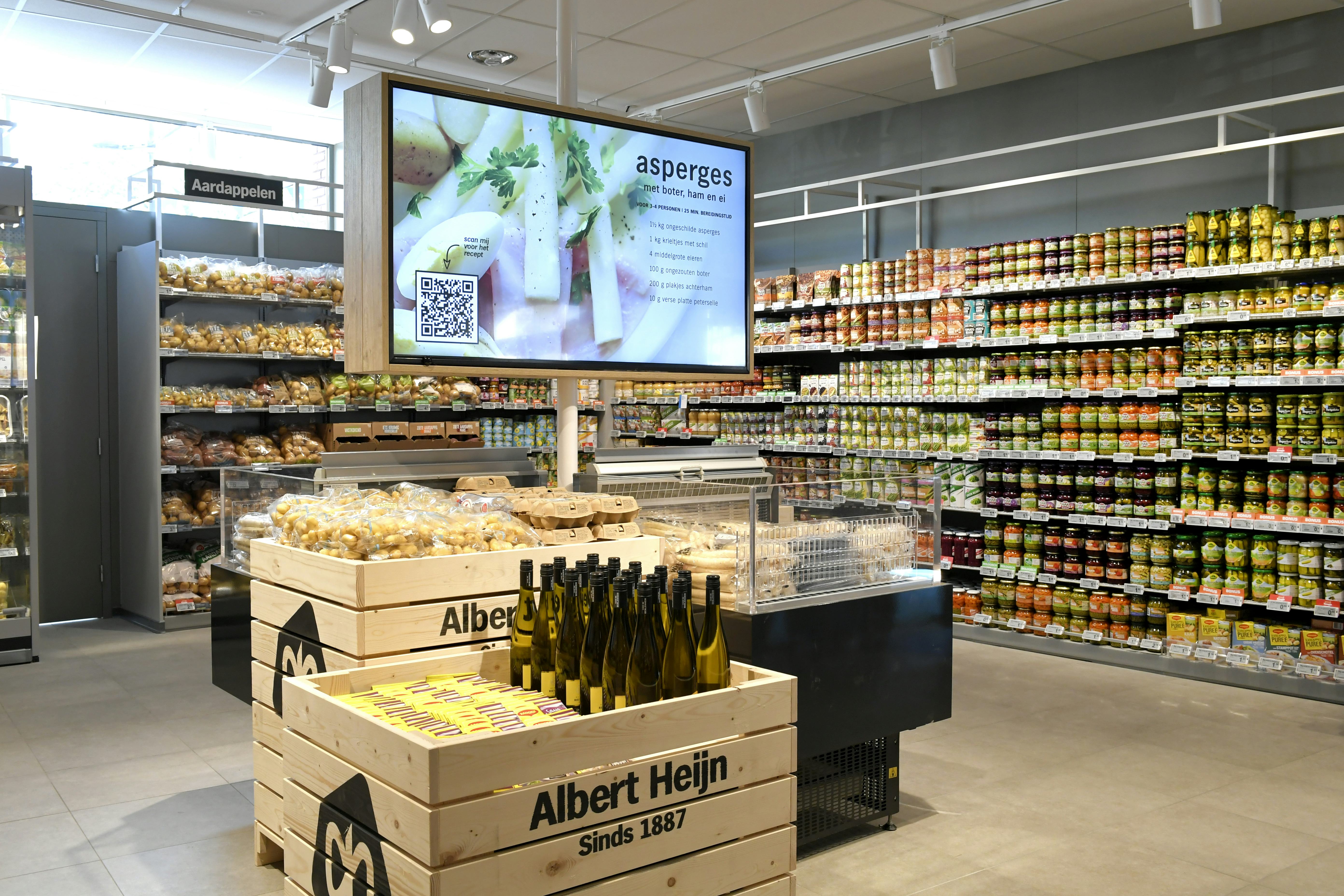 Archieffoto Albert Heijn, Hoofddorp. Foto: Dijkstra bv