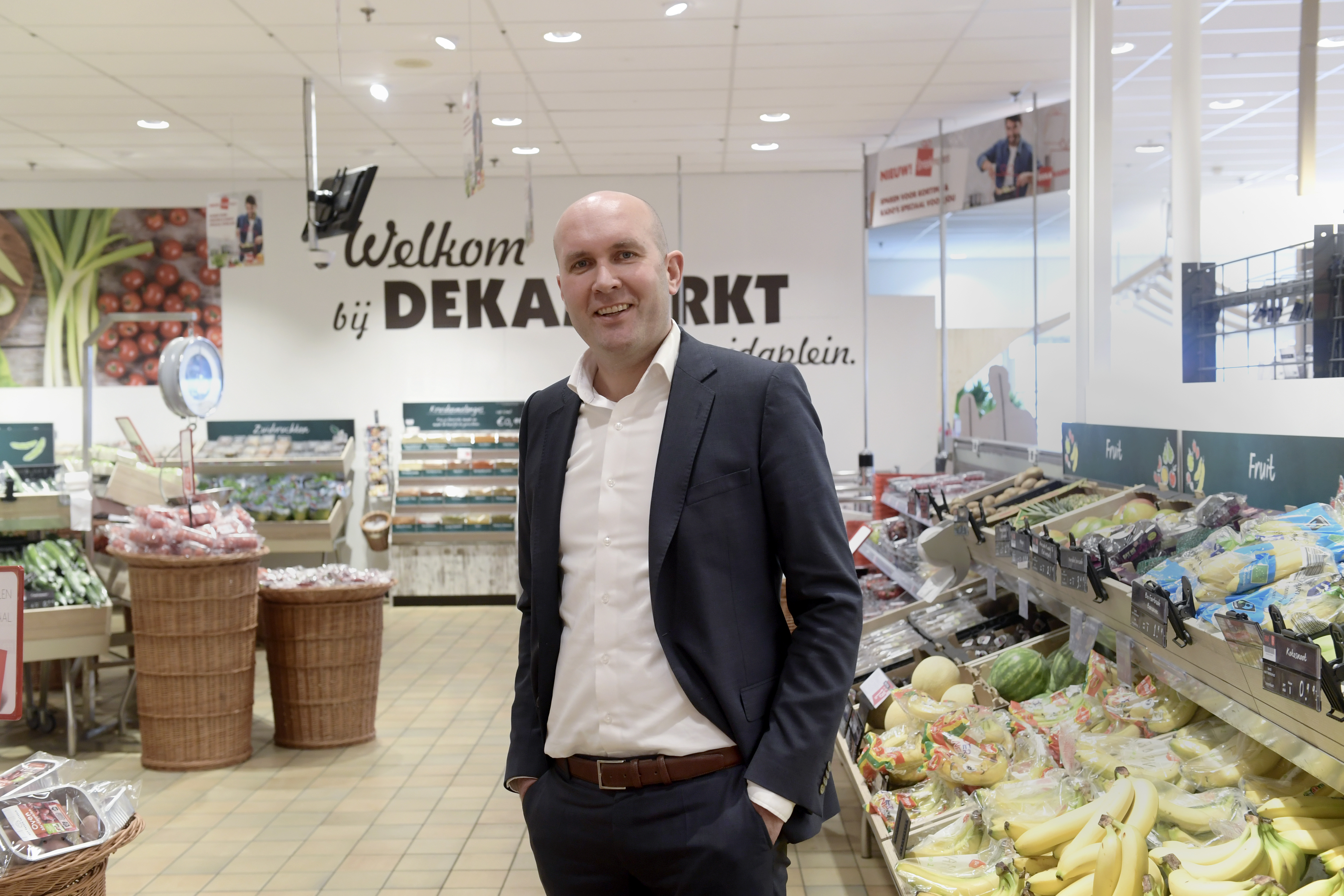 Pieter Rozendaal, directeur Dekamarkt. Foto: Fotopersbureau Dijkstra