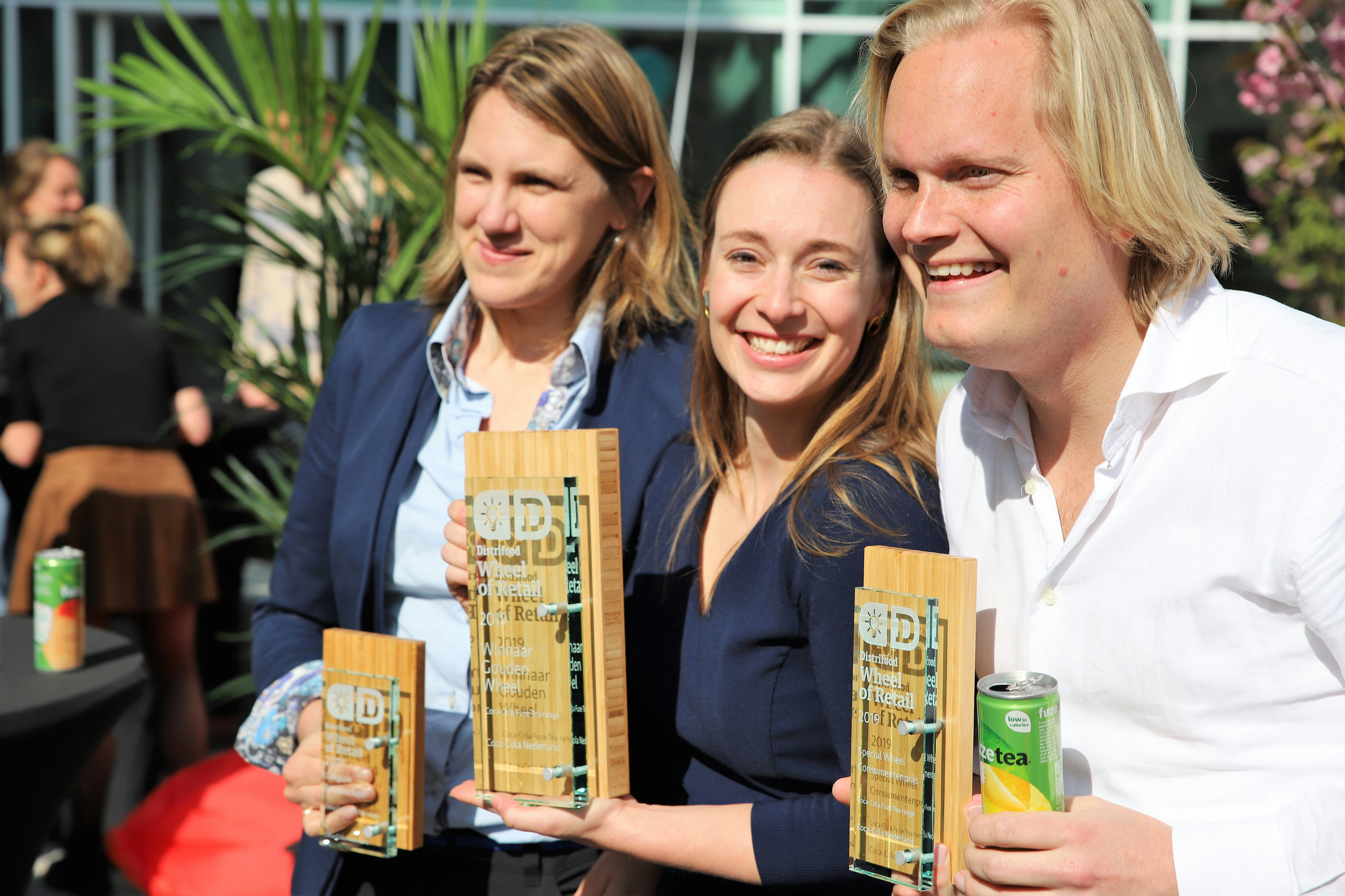 Coca-Cola wint Gouden Wheel met Fuze Tea