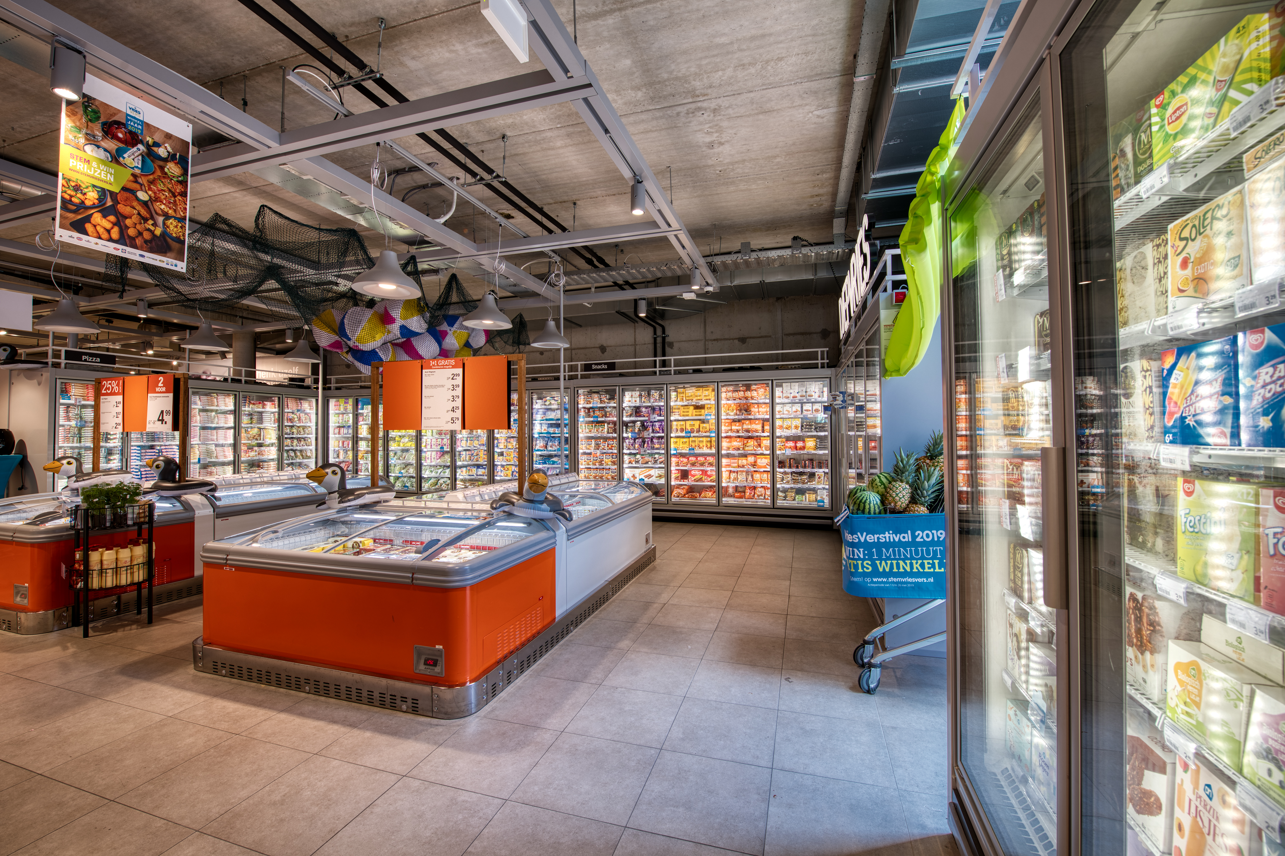 AH Huissen, winnaar Vriesvers winkel 2019 in de  categorie groter dan 1000 vierkante meter. Foto: VriesVers Platform