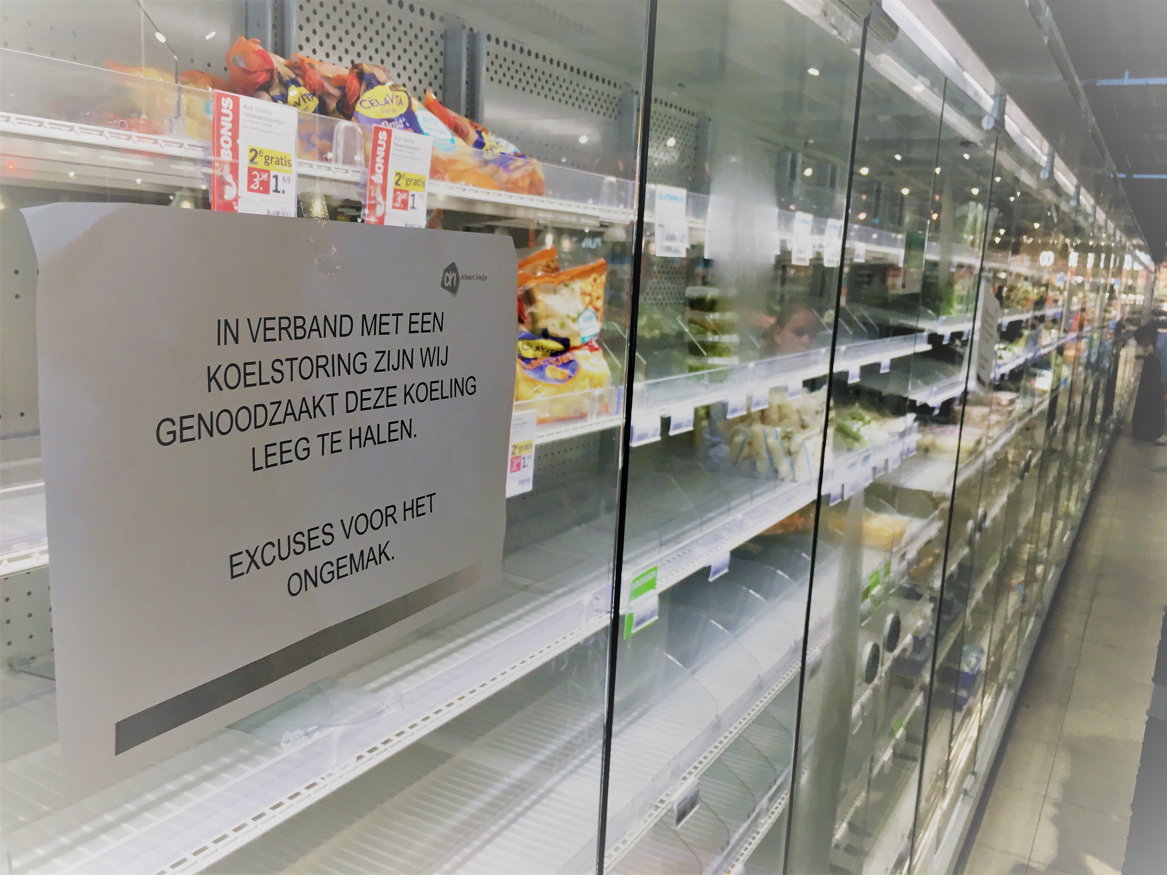 Problemen bij koelingen AH in zomer 2019 (Archieffoto)