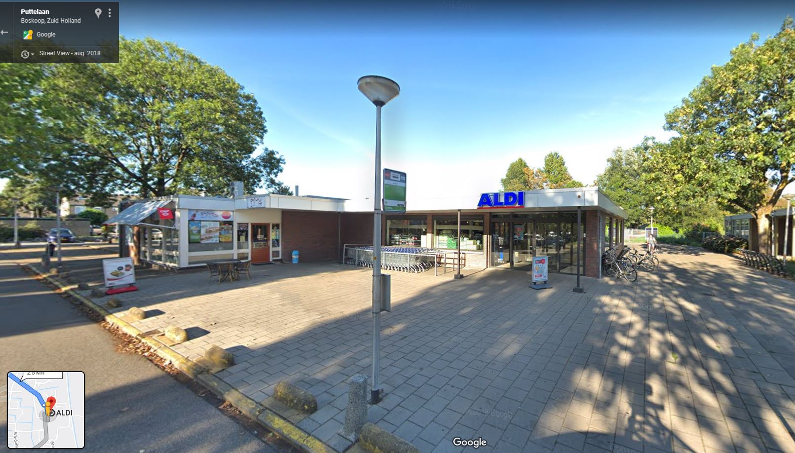 Aldi Boskoop. Foto: Google Streetview
