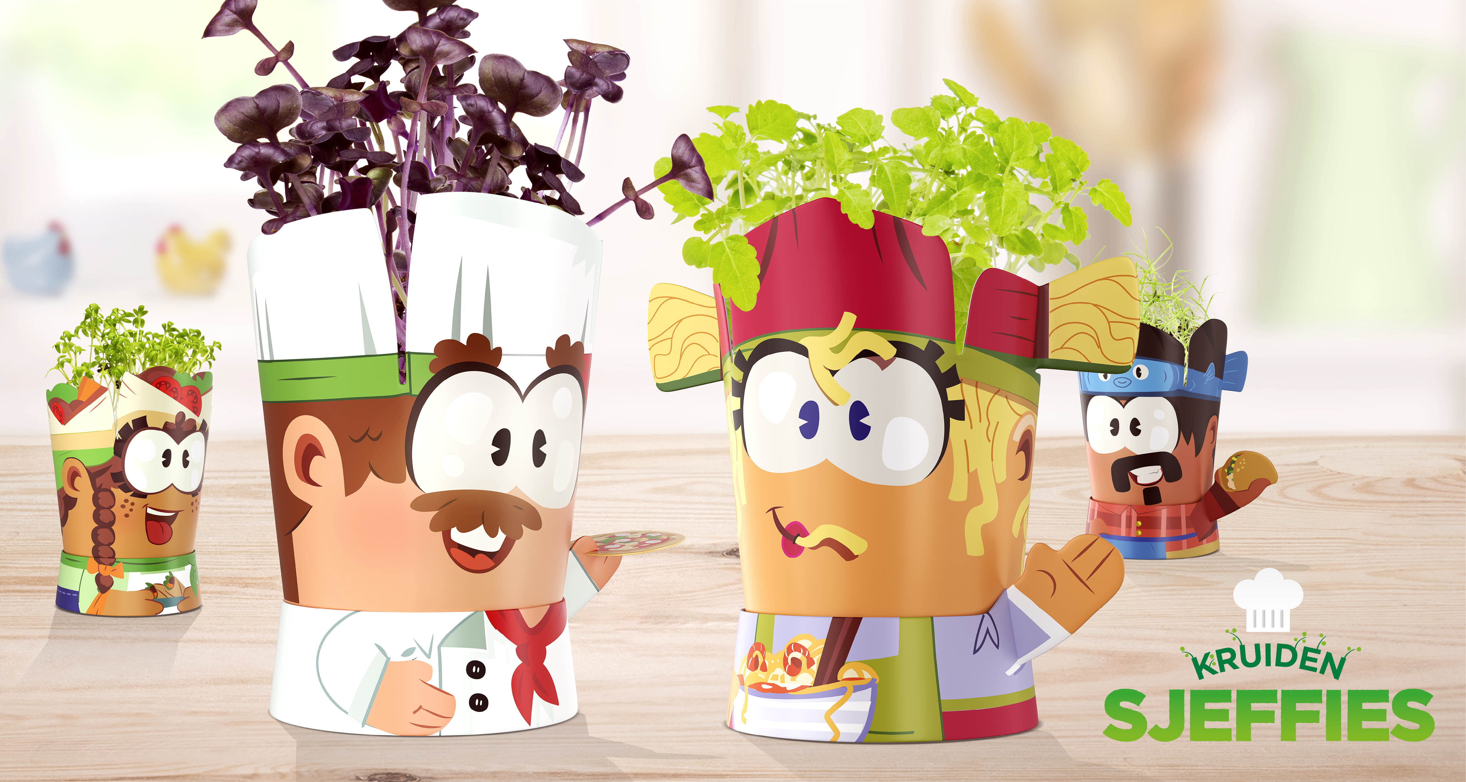 De Kruiden Sjeffies van Plus.