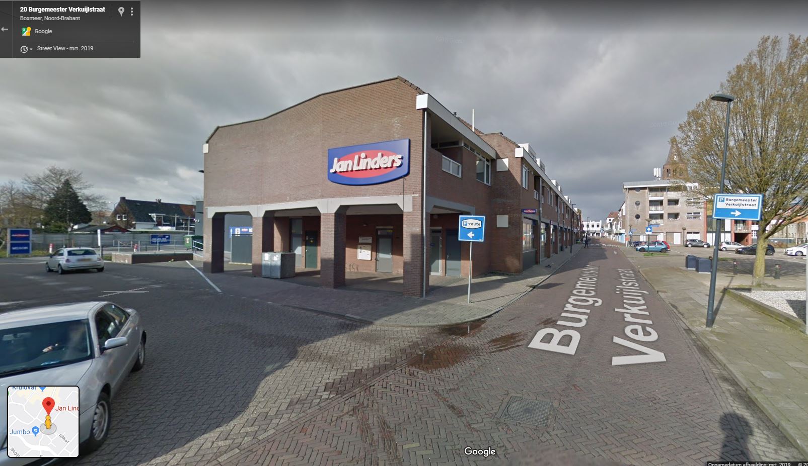 Het voormalige pand van Jan Linders. Foto: Google Streetview