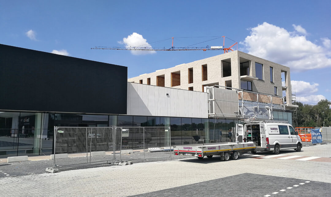 <h1>De bouw van de nieuwe Jumbo in Overpelt is momenteel in volle gang</h1>
Foto: Distrifood