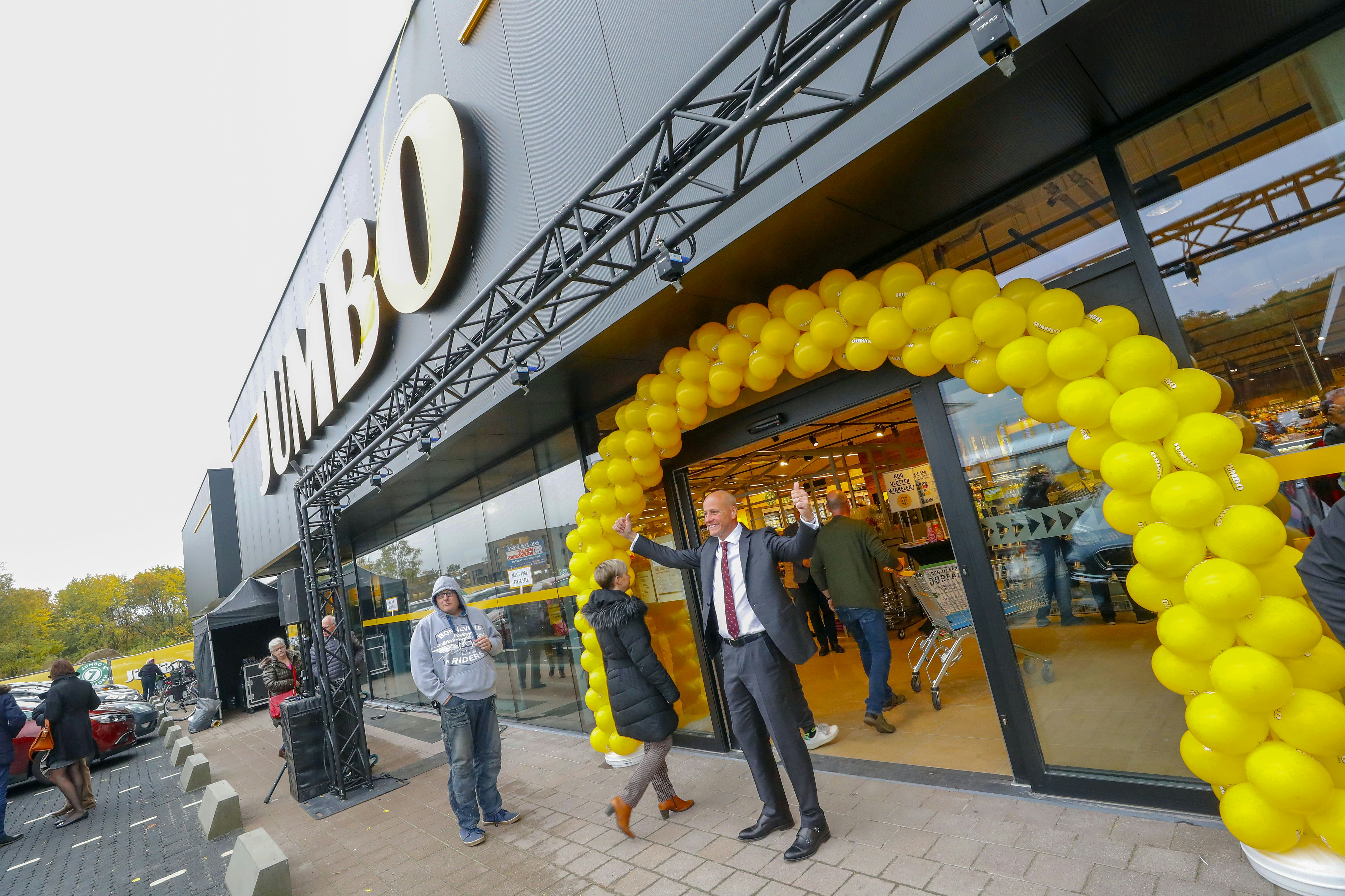 Jumbo opende zijn eerste winkel in België in Pelt, dat grenst aan de gemeente Valkenswaard.<i>Foto: Bert Jansen</i>