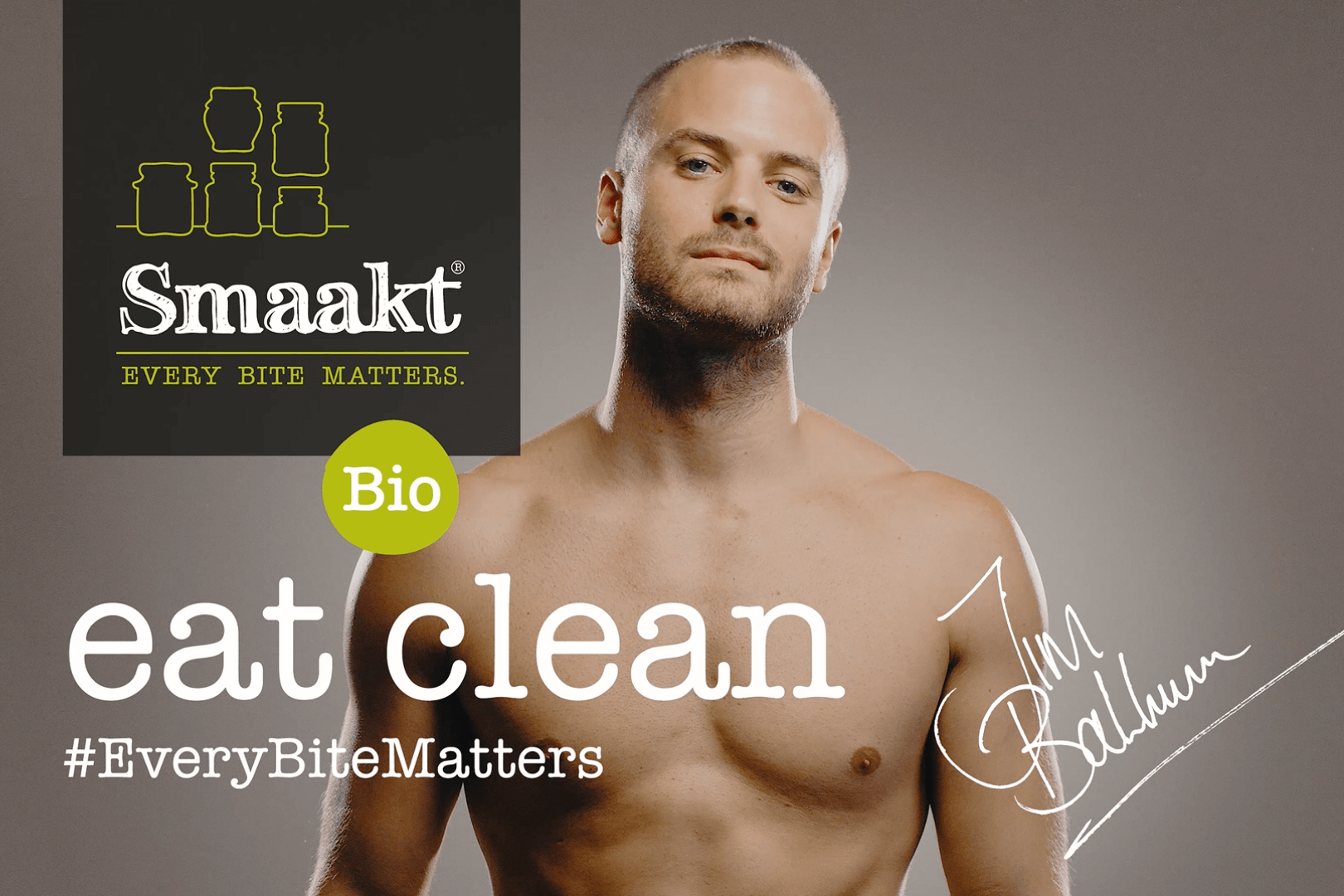 Jim Bakkum nieuwe brand ambassador van Smaakt