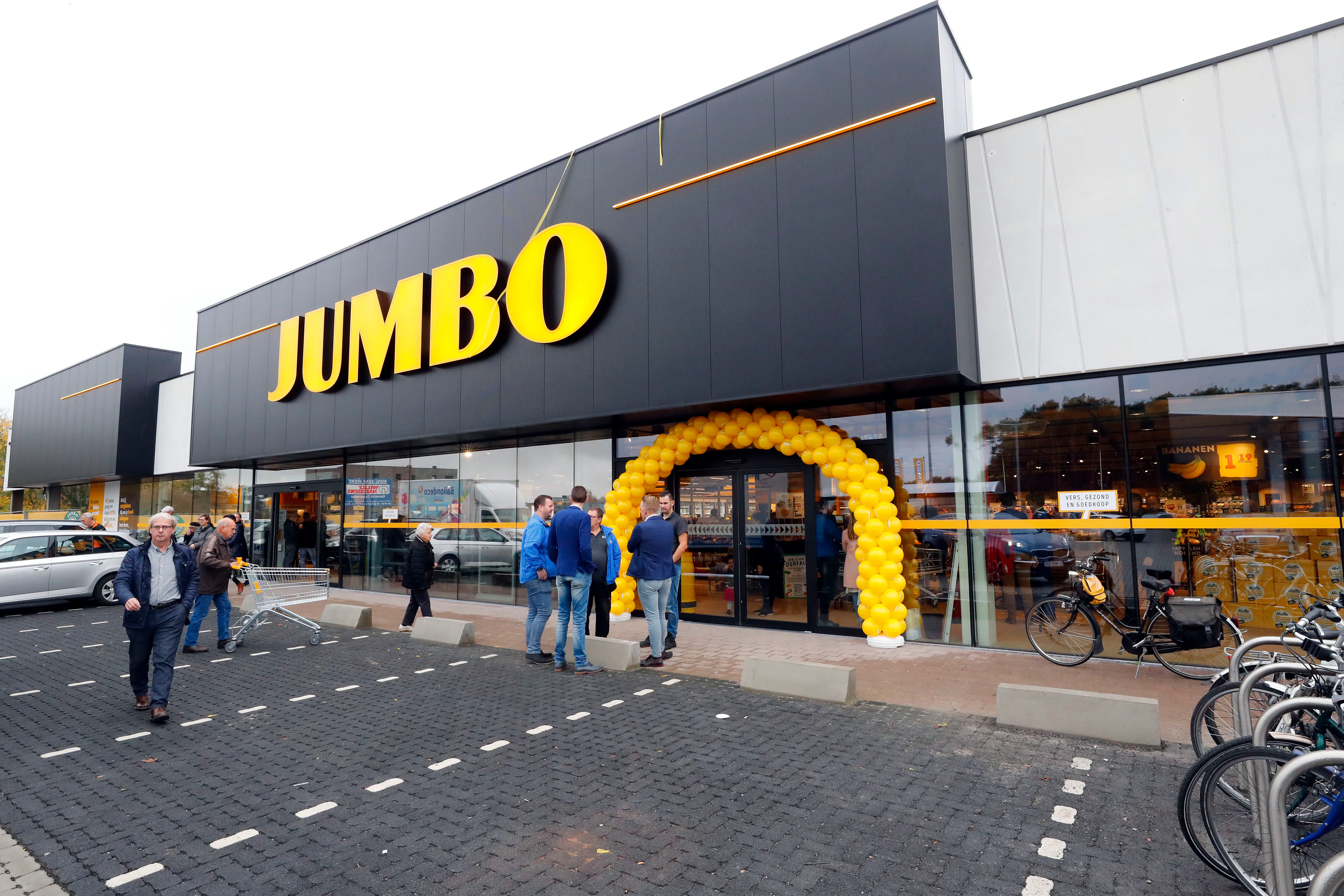 Archieffoto van de eerste Belgische Jumbo in Pelt. Foto: Bert Jansen