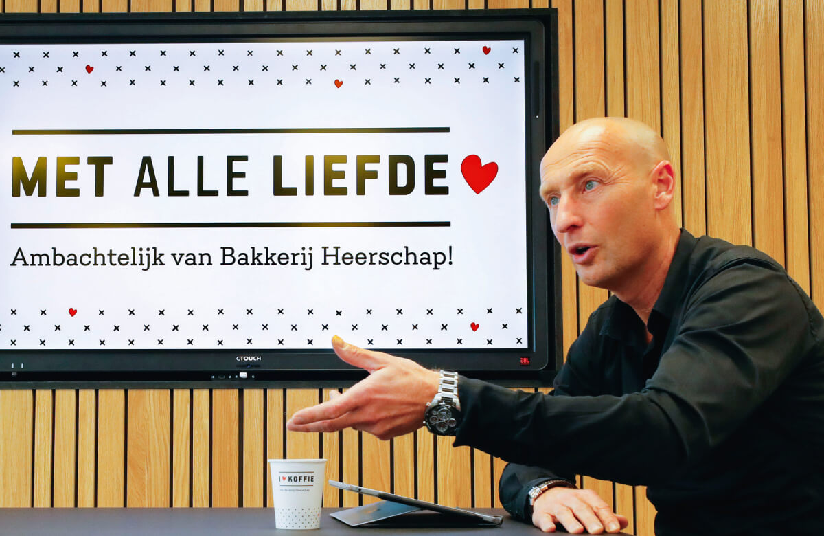 ‘Een Albert Heijn als klant, ook dat is mogelijk’. Foto’s: Bert Jansen