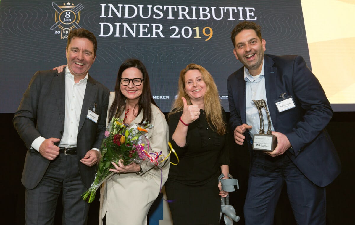<h1>Leebeek en zijn team waren in januari dit jaar winnaar van de Industributietrofee 2019 voor de handel</h1>