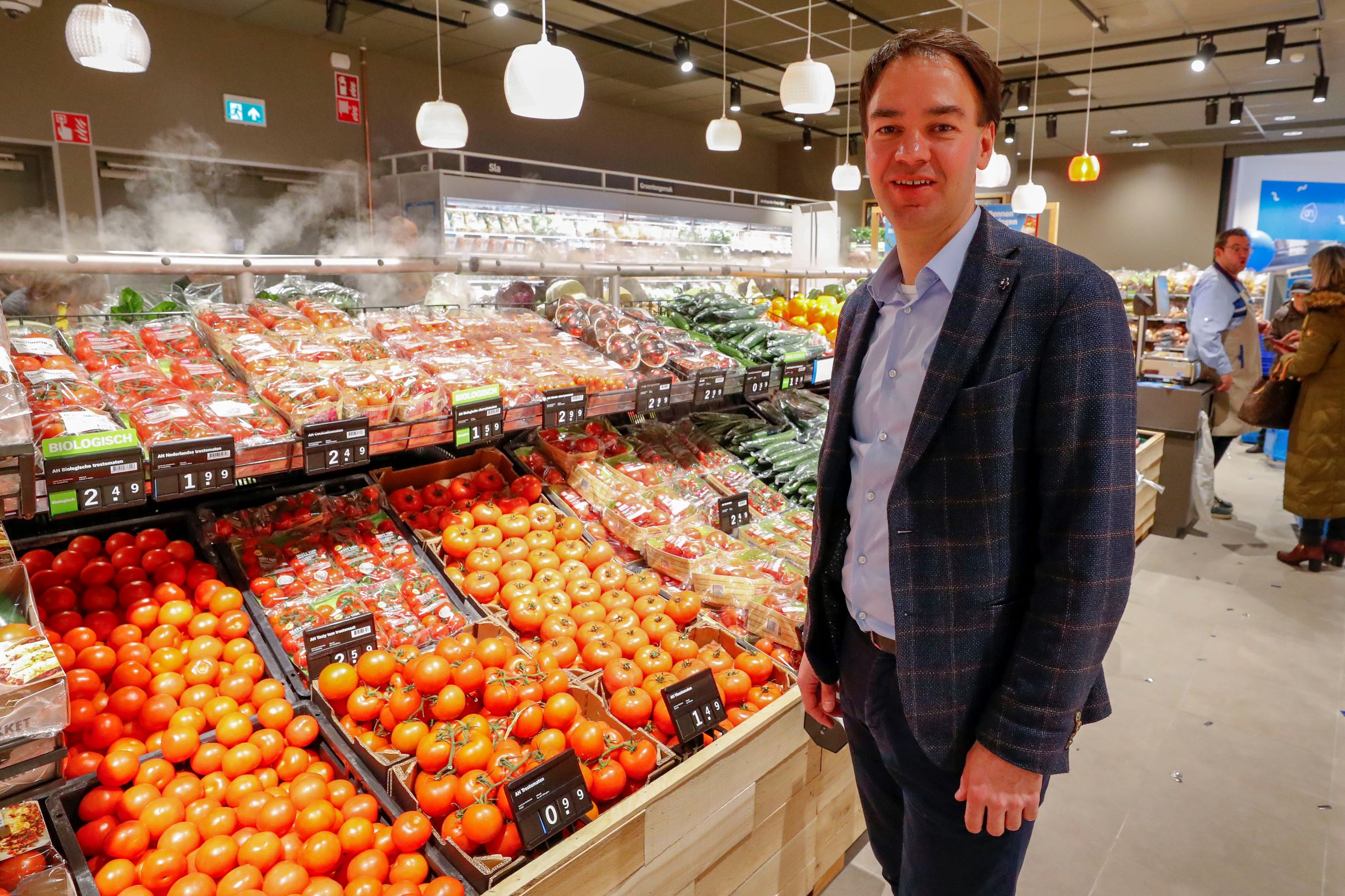 <h1>Topman Raf van den Heuvel van Albert Heijn België: ‘Intern hebben we nooit aan het voortbestaan van Albert Heijn getwijfeld.’</h1>
Foto: Bert Jansen