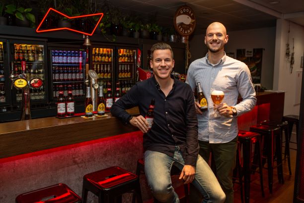 Jasper Kessels (l) en Pim de Beer.