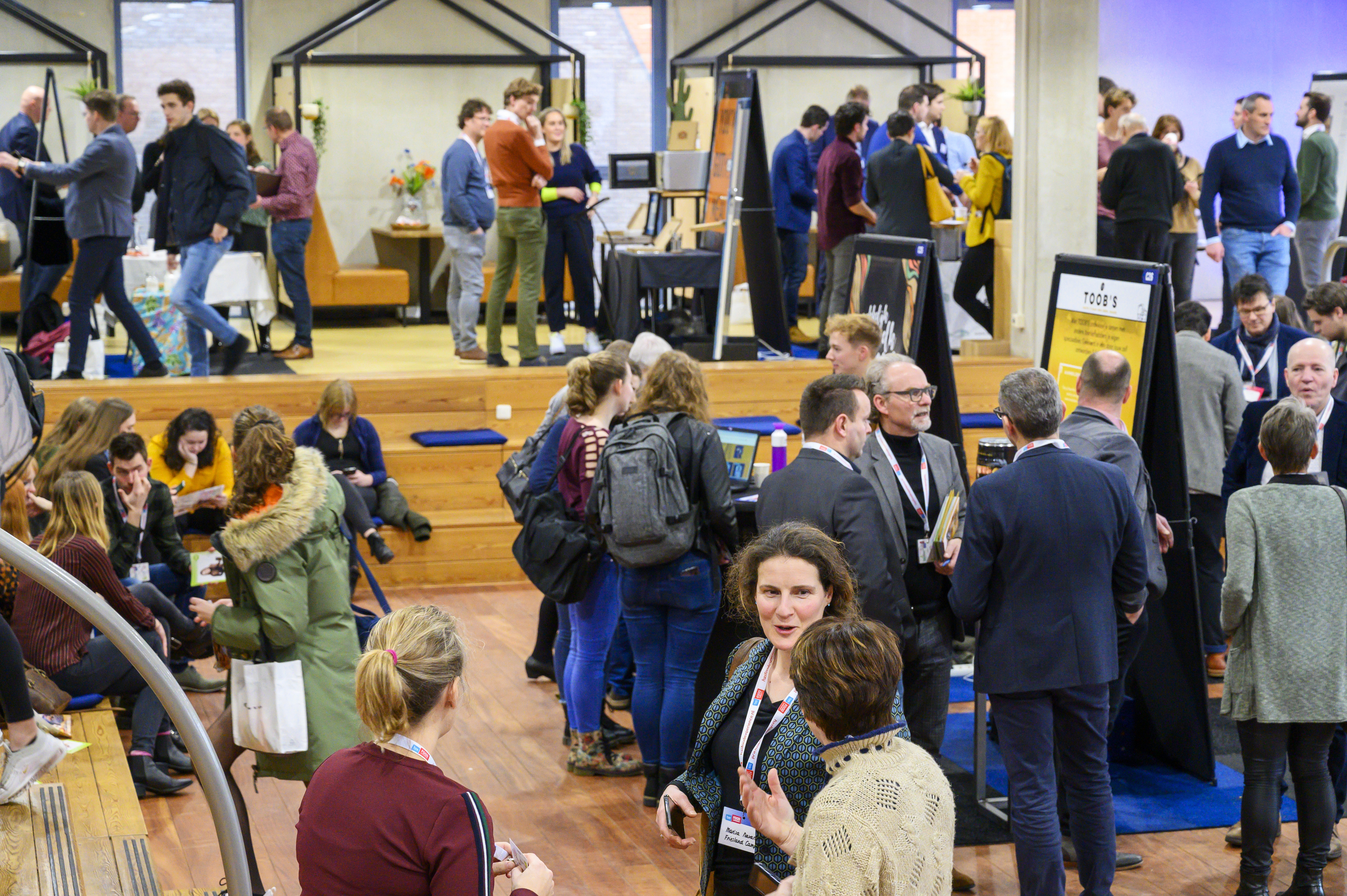 HAS-studenten presenteren hun assortiment van de toekomst. Foto: HAS