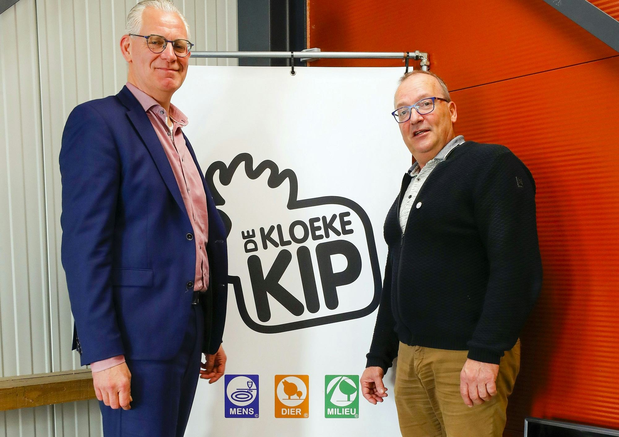 Wolter Snijder (links) en Marcel Kuijpers: ‘Korte keten zorgt voor betaalbaar duurzaam vlees.’ Foto's: Bert Jansen