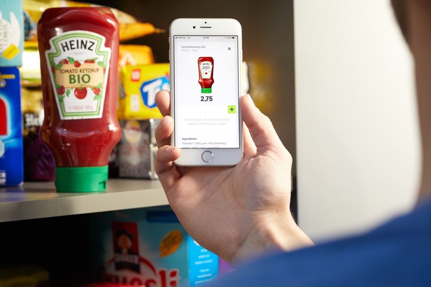 Online supermarkten zoals het nu gestopte Stockon generen ook veel data Foto: Stockon