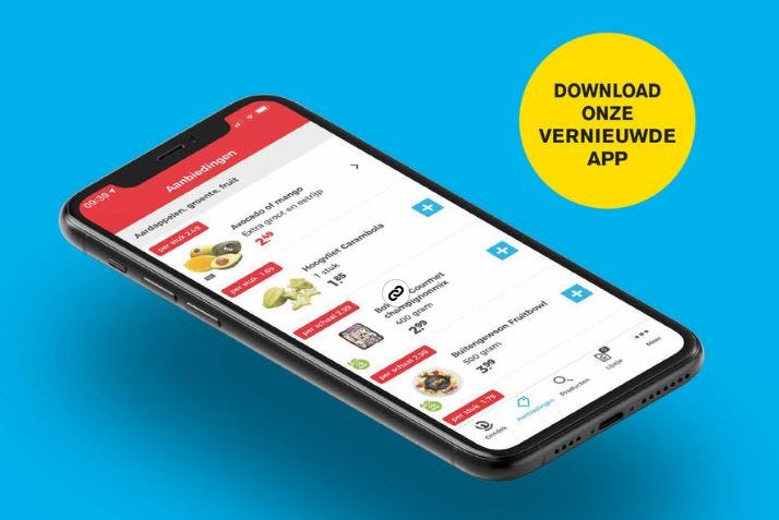 Hoogvliet lanceert vernieuwde app