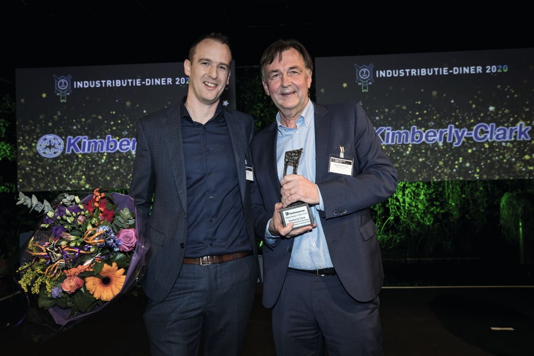 Industributie 2020: Kimberly-Clark winnaar Schoonmaak- en Onderhoudsartikelen