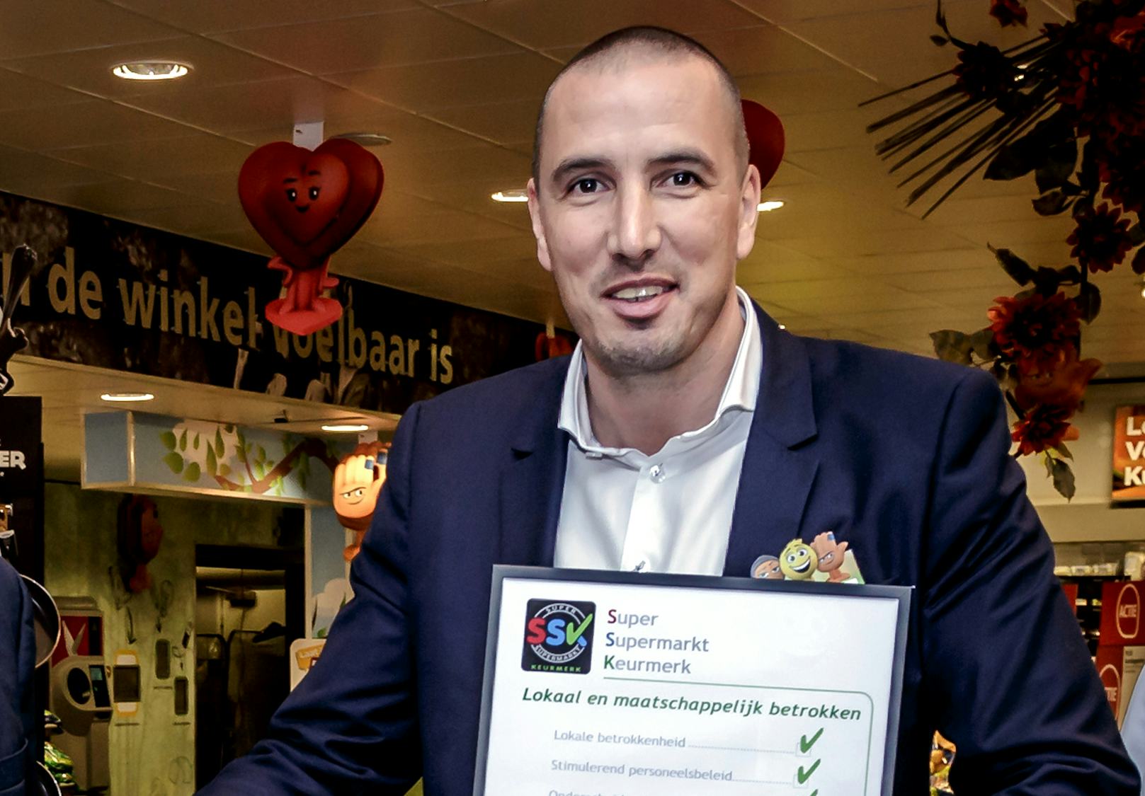 Plus-ondernemer Danny Rosenboom.