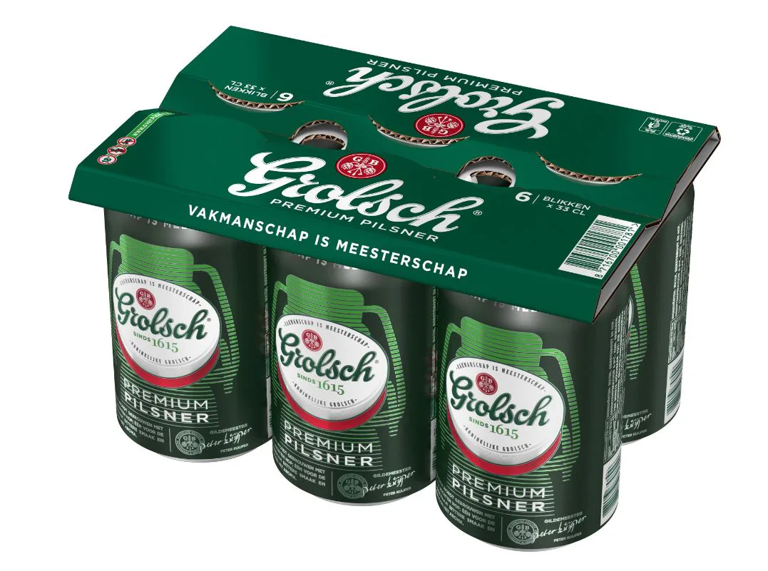 Duurzame innovatie Grolsch alleen bij Plus