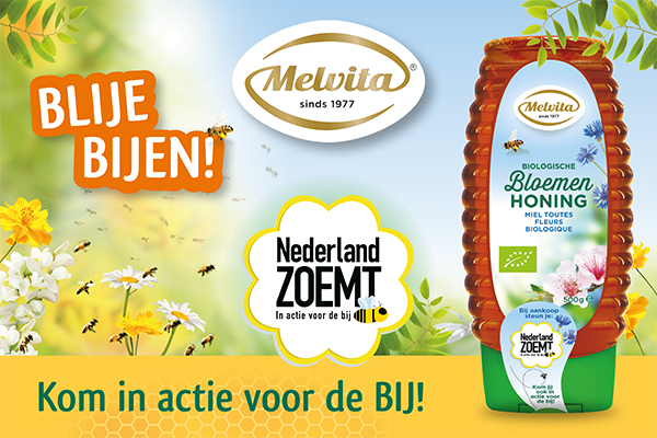 Nieuw in de supermarkt: Kom in Actie voor de Bij