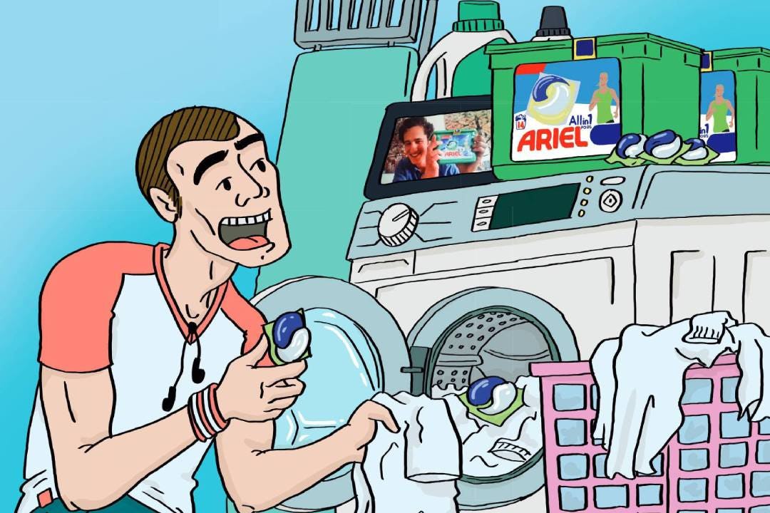 Ariel Active Odor Defense winnaar Wheel-categorie Homecare & cleaners