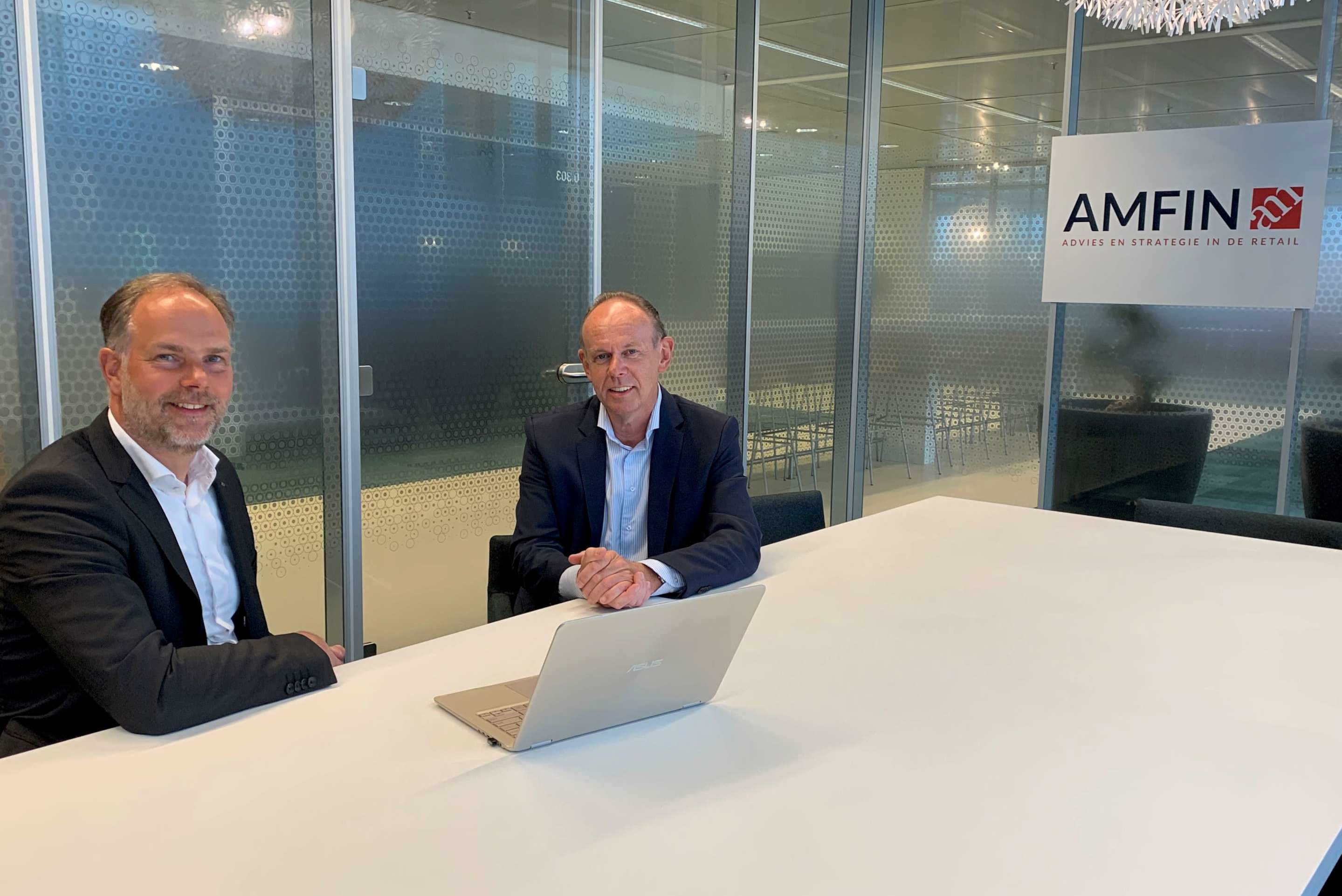 Marco Mulder en Anton Munneke: ‘Deze omzetplus versluiert je blik op gezonde cijfers.’ Foto: Amfin