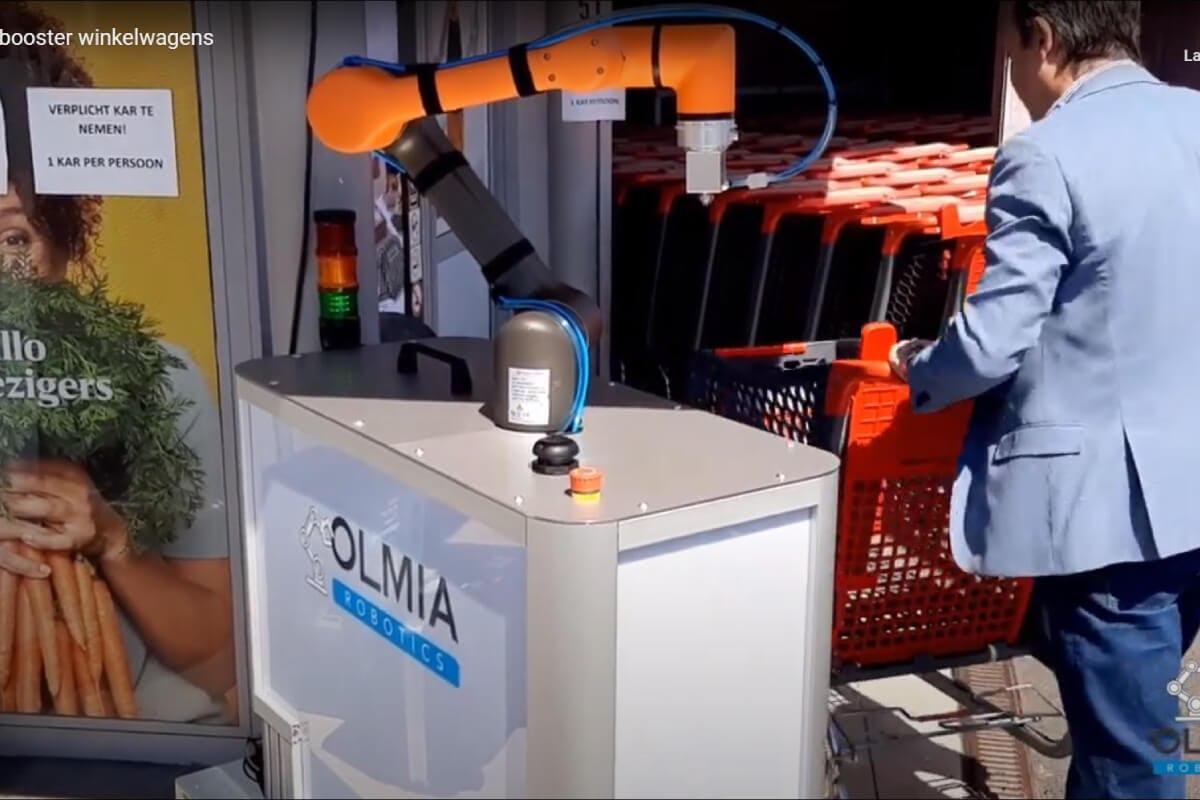 Video: Delhaize ontsmet met robot