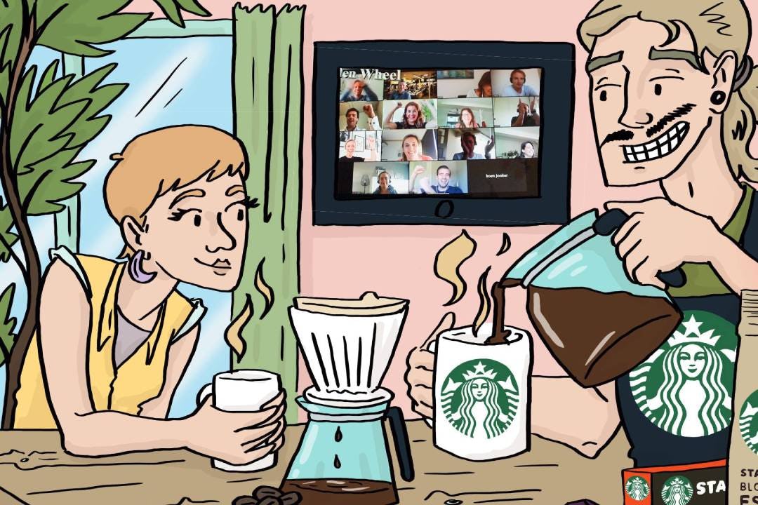 Starbucks wint Gouden Wheel