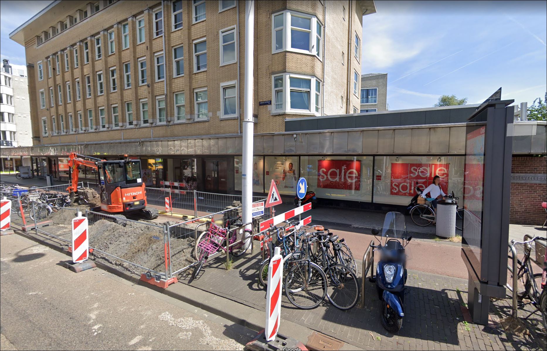 De neiuwe Jumbo komt als vervanging van de Hema (bron: Google Maps)