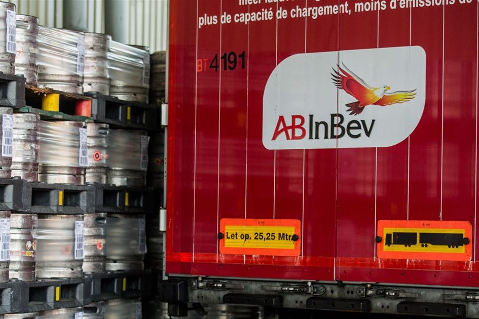 AB InBev bezorgt bier bij Belg